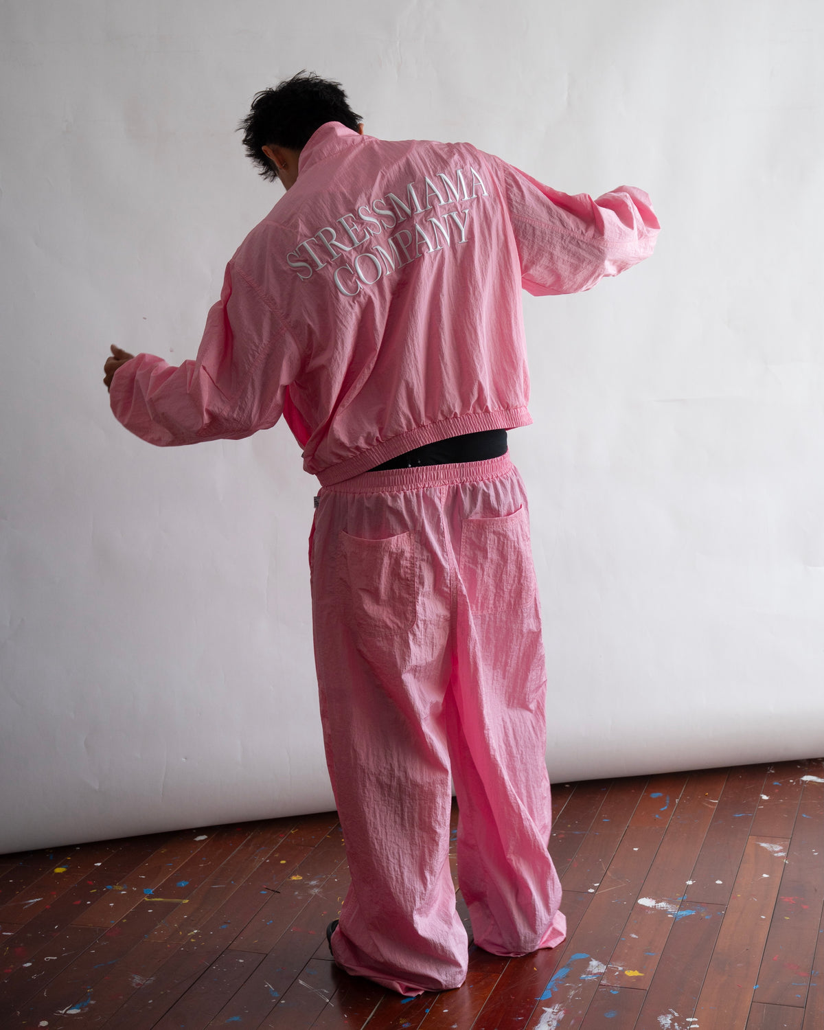 SSMA COMPANY TRACK JACKET - PINK