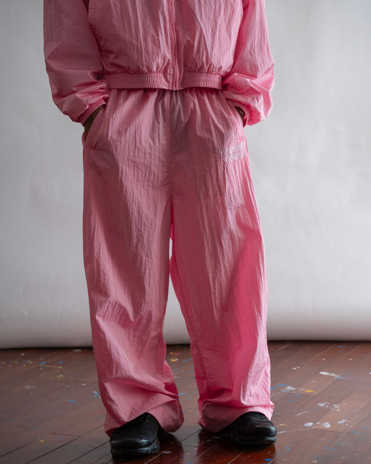 SSMA COMPANY TRACKSUIT PANTS - PINK