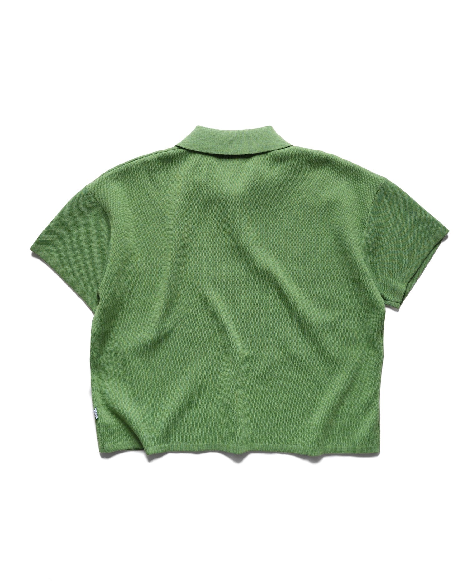 SS26 KNIT POLO - GREEN