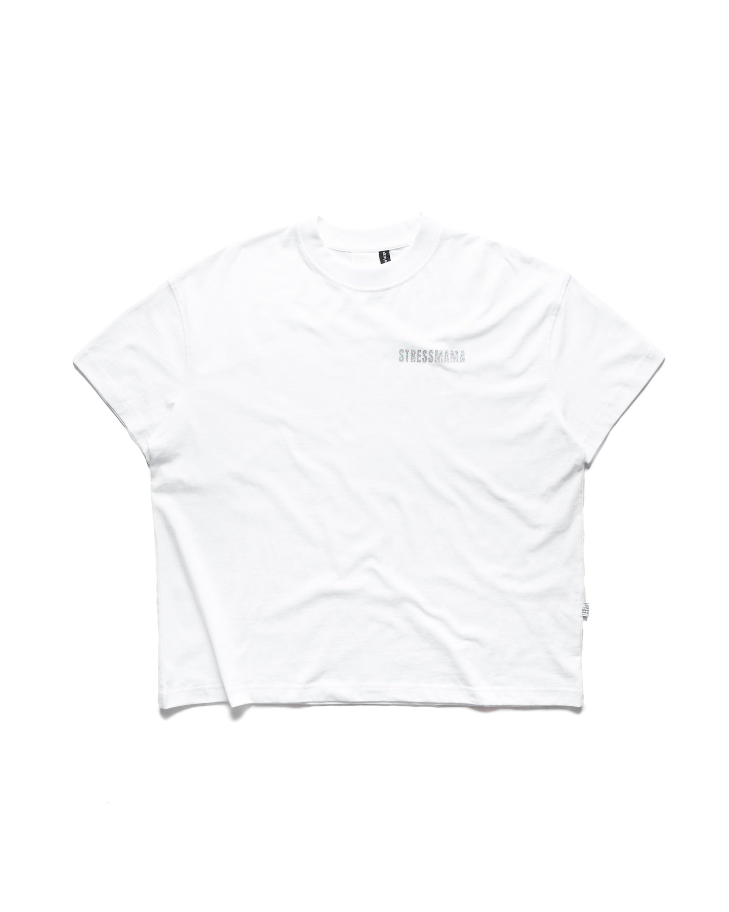 SSMA GLITTER T-SHIRT - WHITE