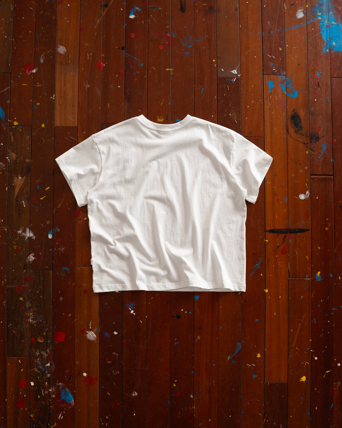 SSMA EMBROIDERY BASIC T-SHIRT - WHITE