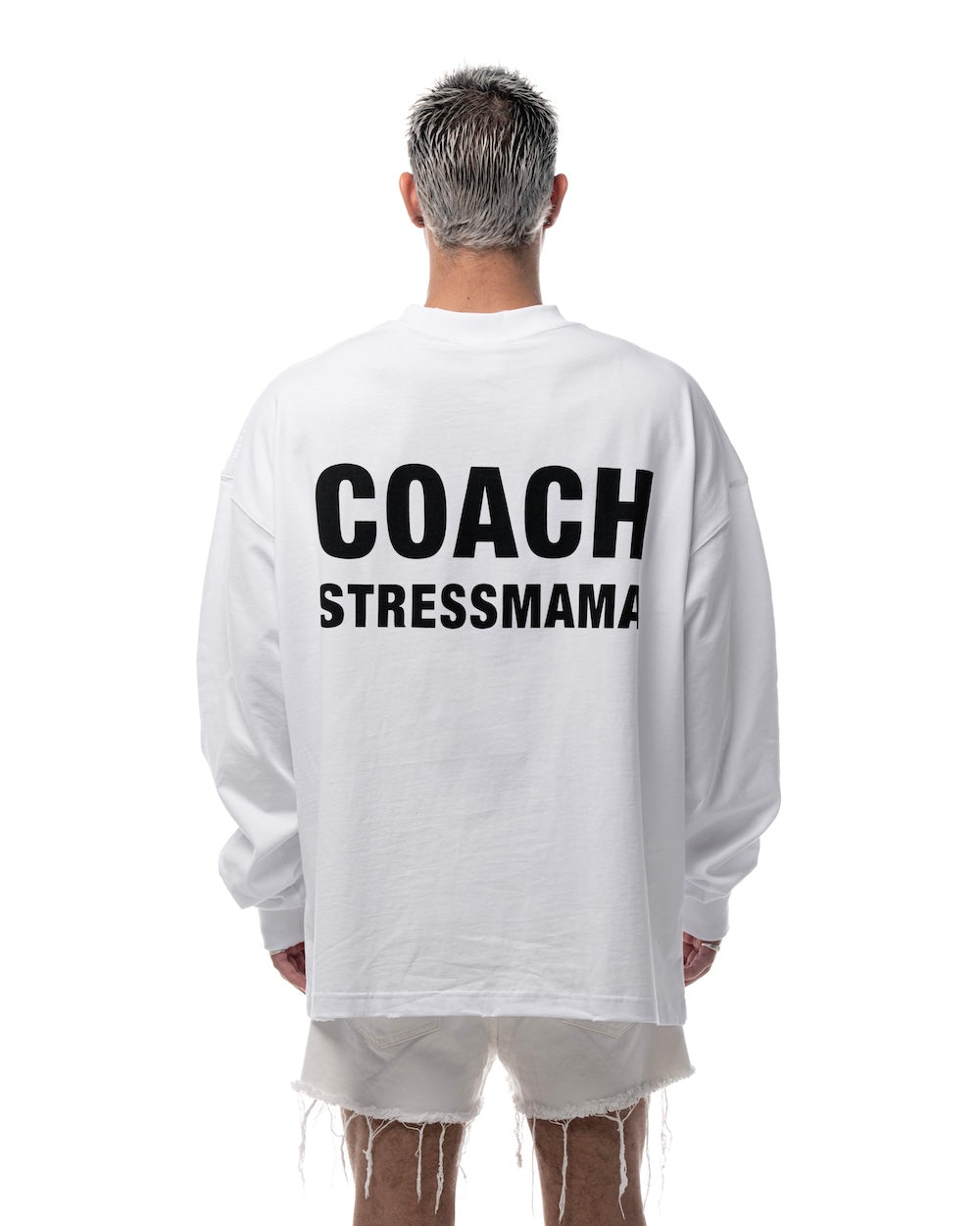 SSMA COACH LONGSLEEVE - WHITE