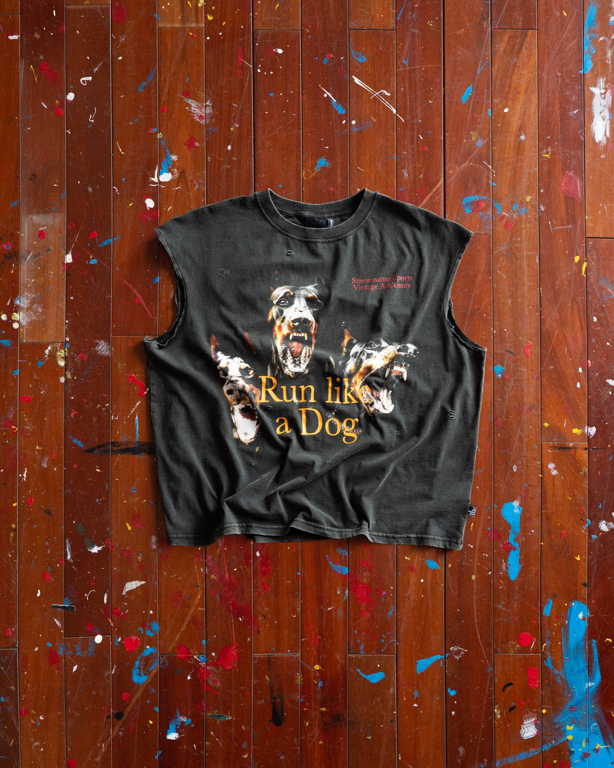 SSMA DOG RUN TANKTOP - BLACK