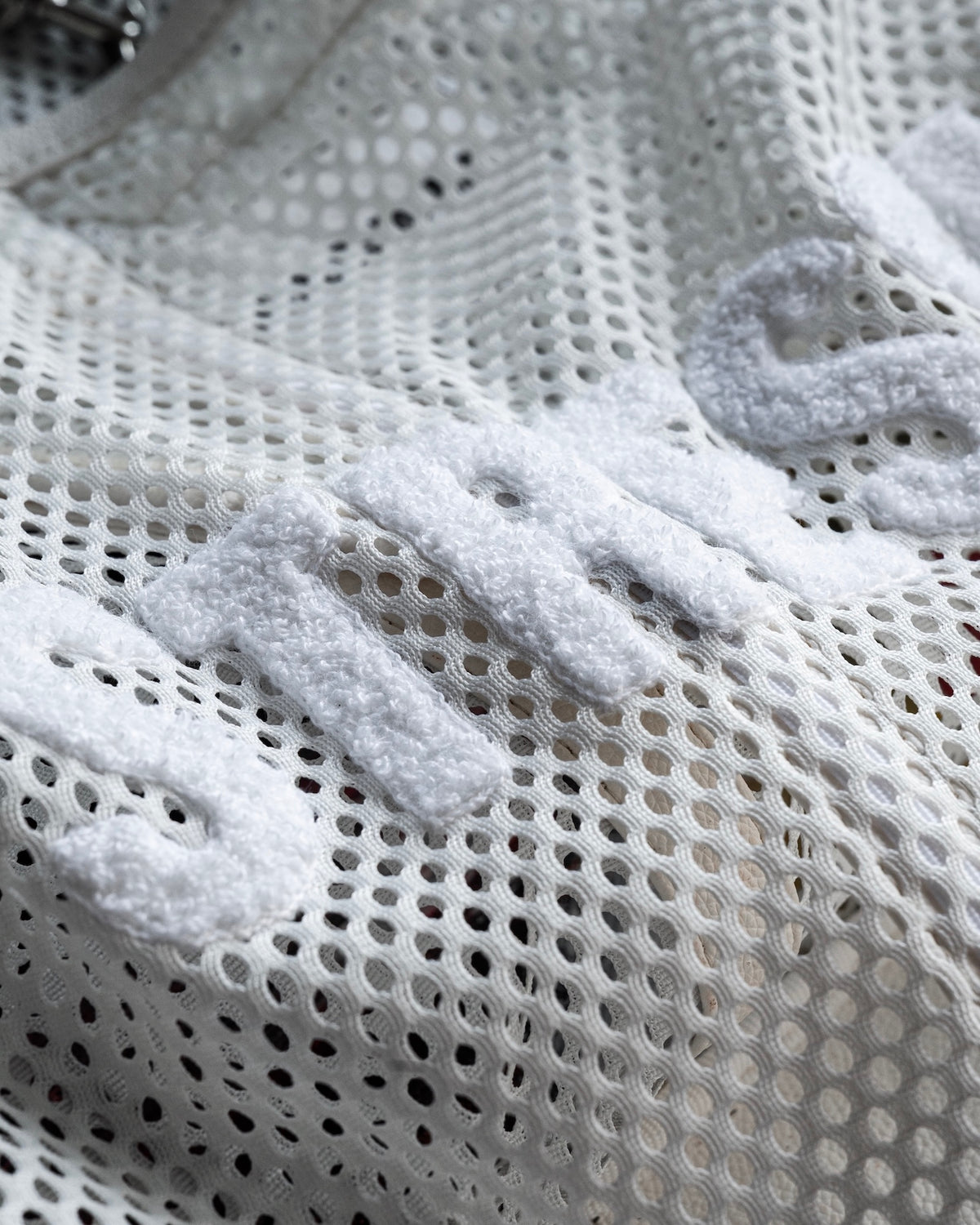 SSMA MESH TOTE BAG - WHITE
