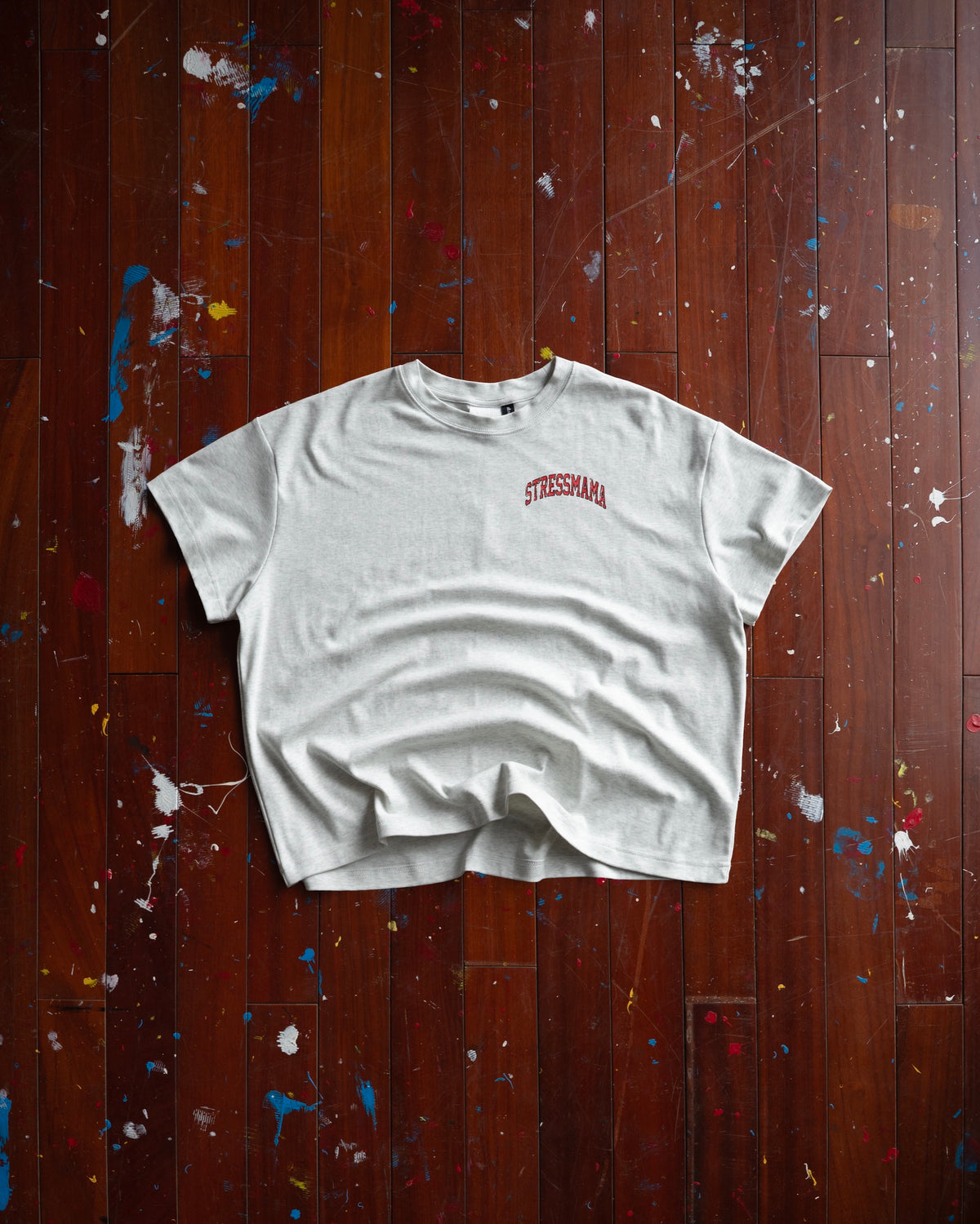 STRESSMAMA SPORTS V2 T-SHIRT - GRAY