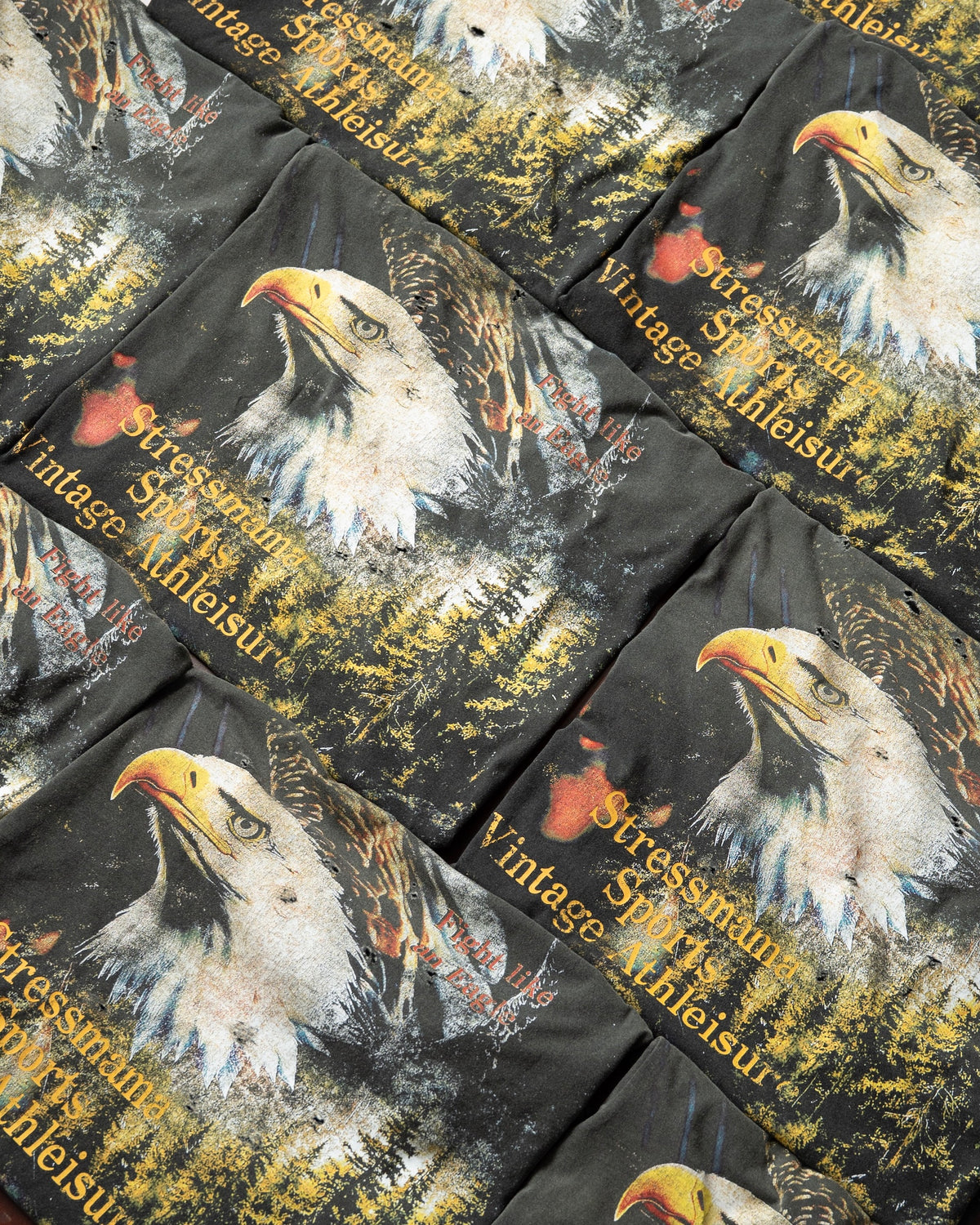SSMA EAGLE FIGHT T-SHIRT - BLACK