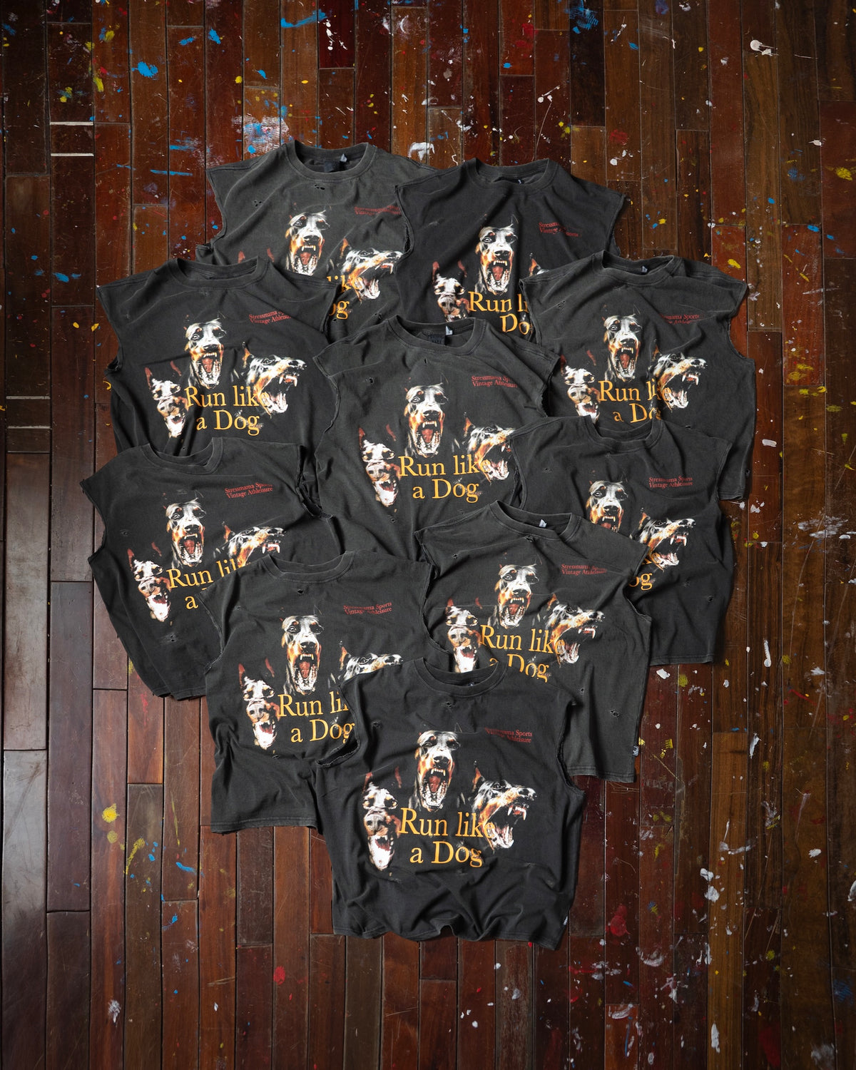SSMA DOG RUN TANKTOP - BLACK