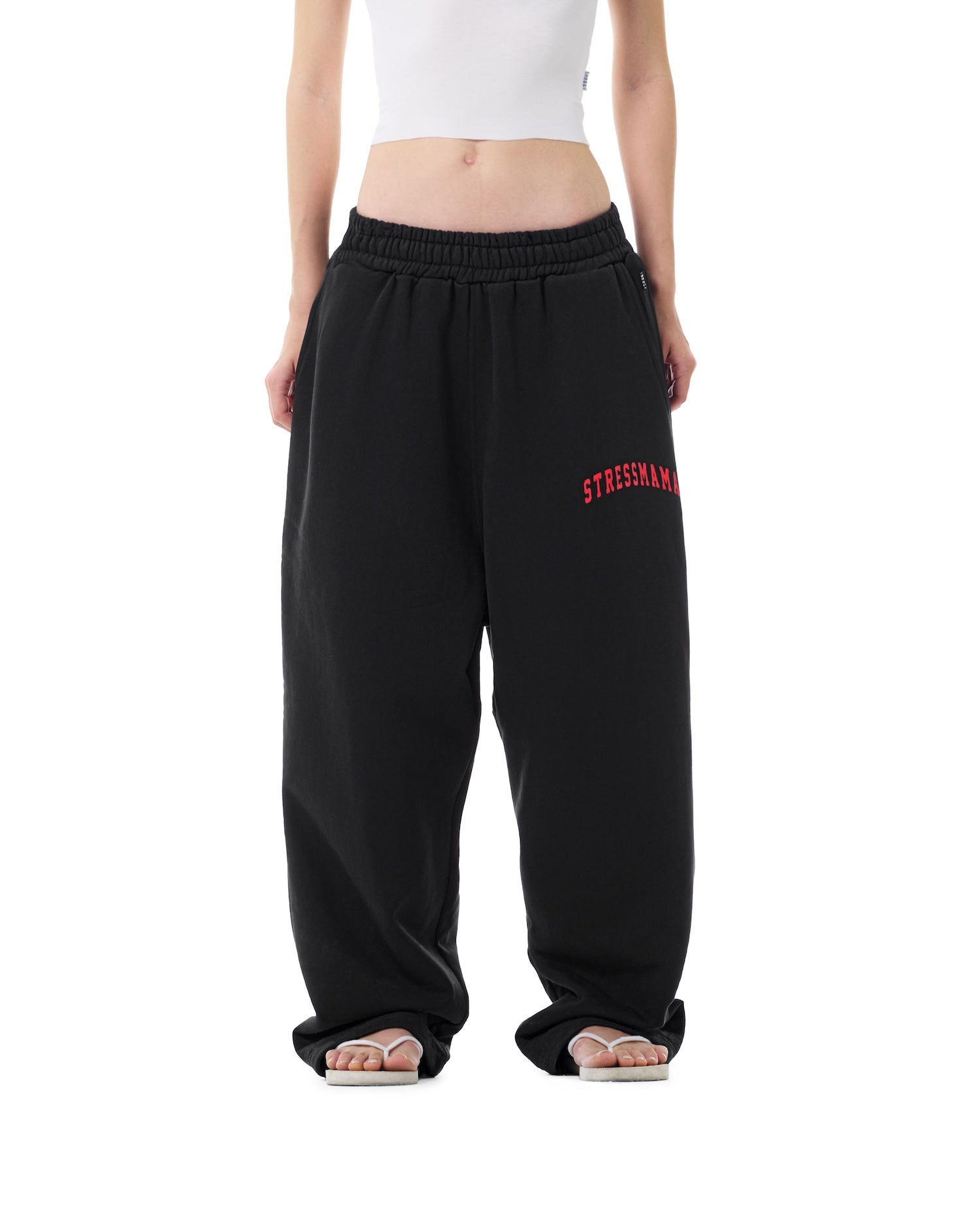 SSMA SPORTS SWEAT PANTS - BLACK