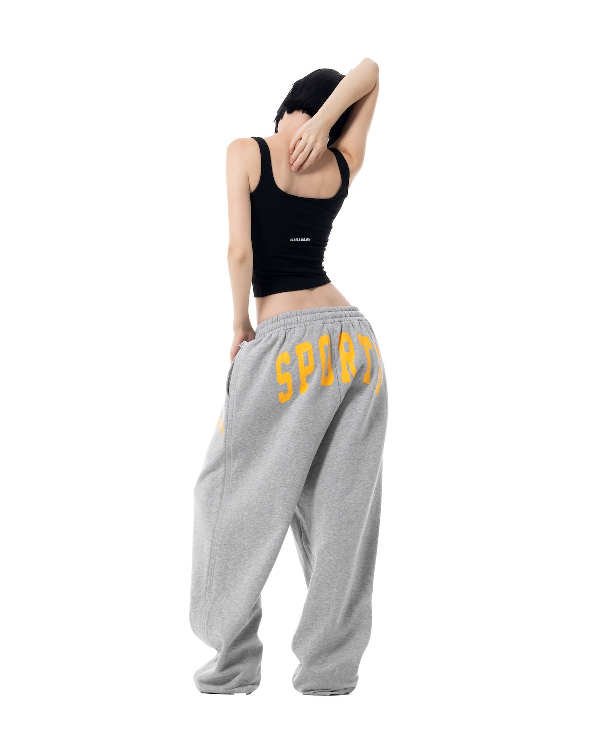 SSMA SPORTS SWEAT PANTS - GRAY