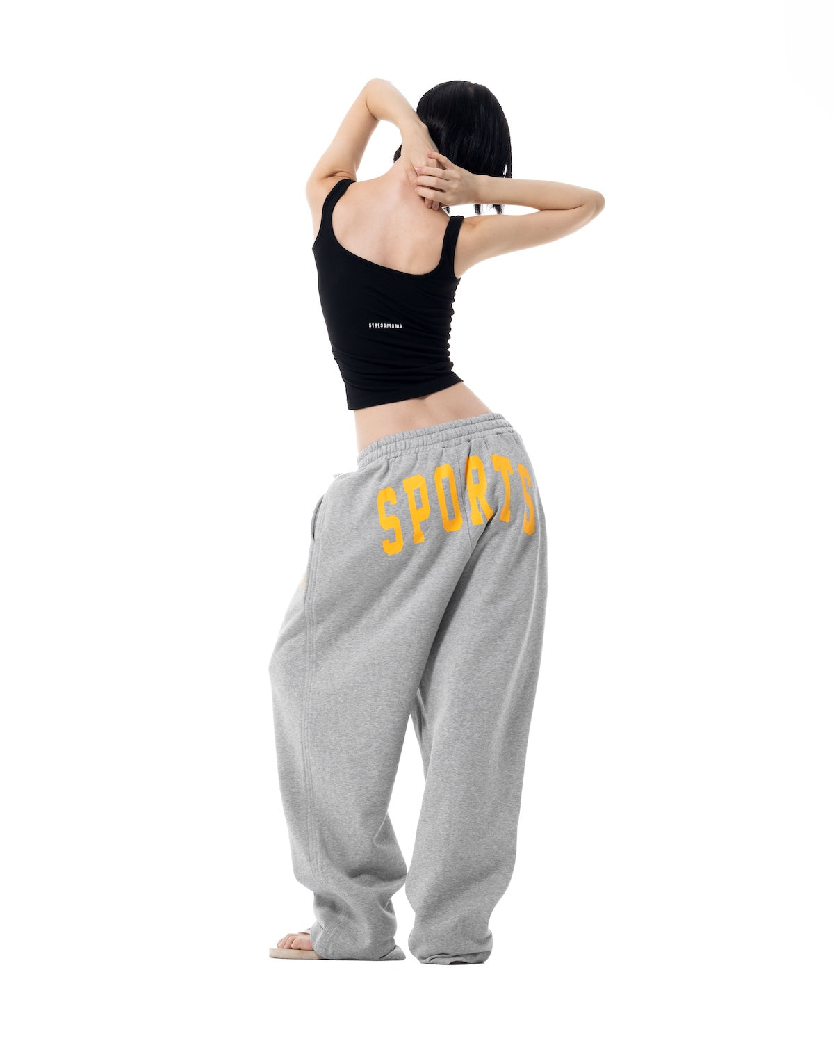 SSMA SPORTS SWEAT PANTS - GRAY