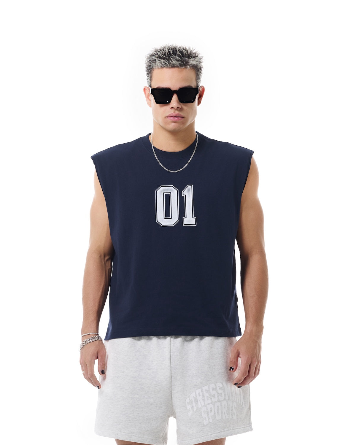 SSMA SPORTS SWEAT SHORTS - GRAY