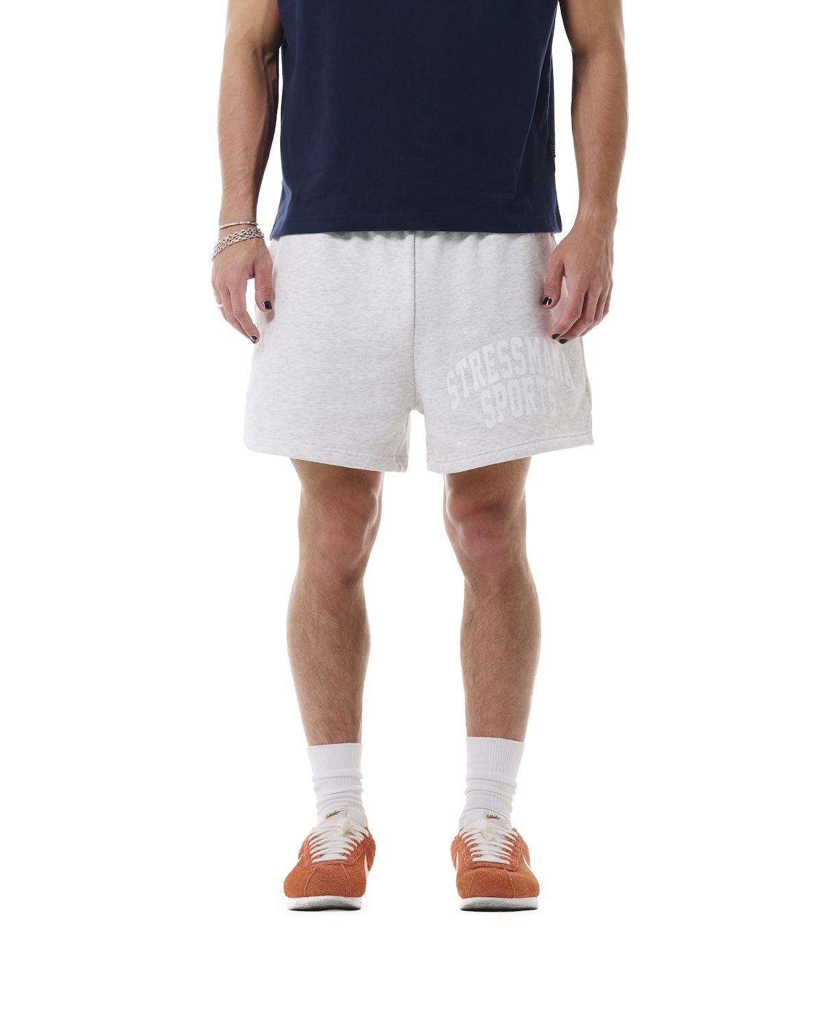 SSMA SPORTS SWEAT SHORTS - GRAY