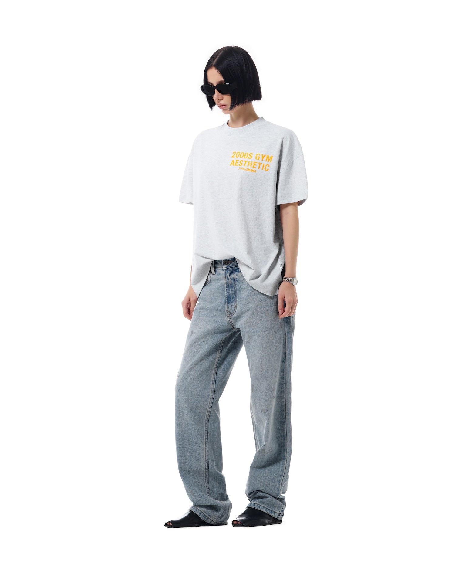 SSMA SPORTS 2000S T-SHIRT - GRAY