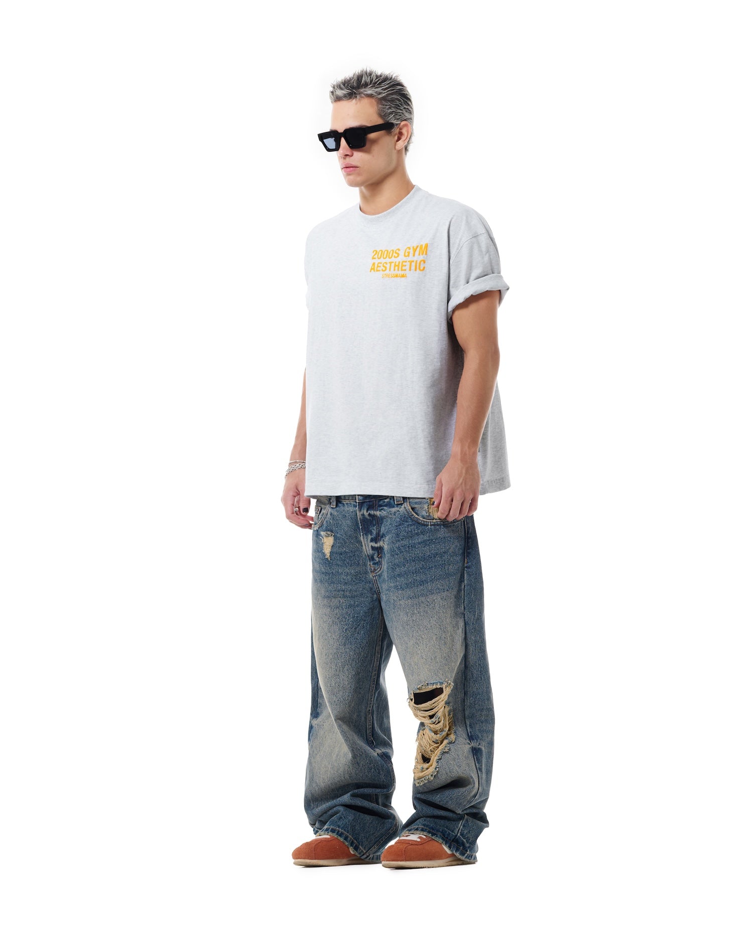 SSMA SPORTS 2000S T-SHIRT - GRAY