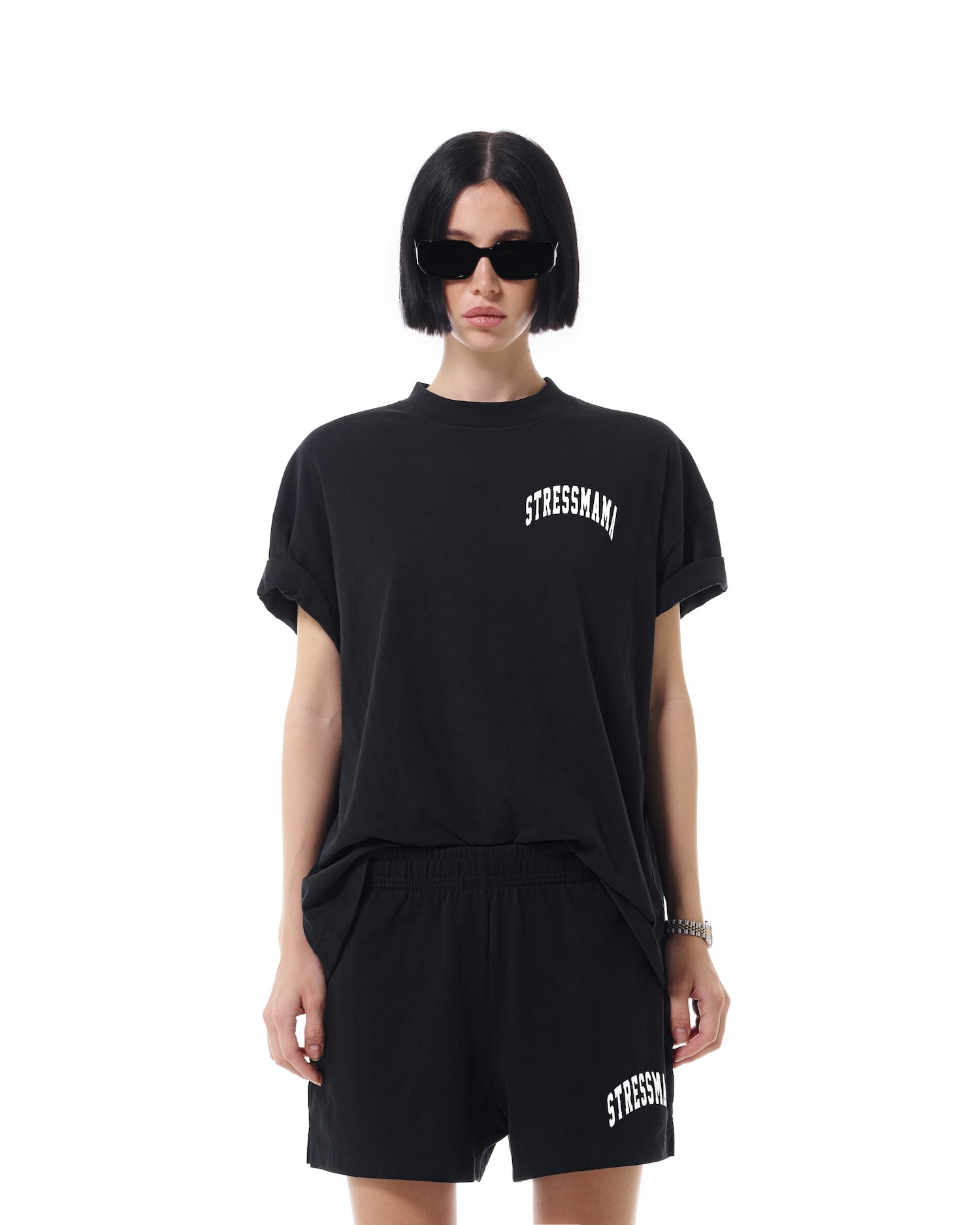 SSMA SPORTS T-SHIRT - BLACK