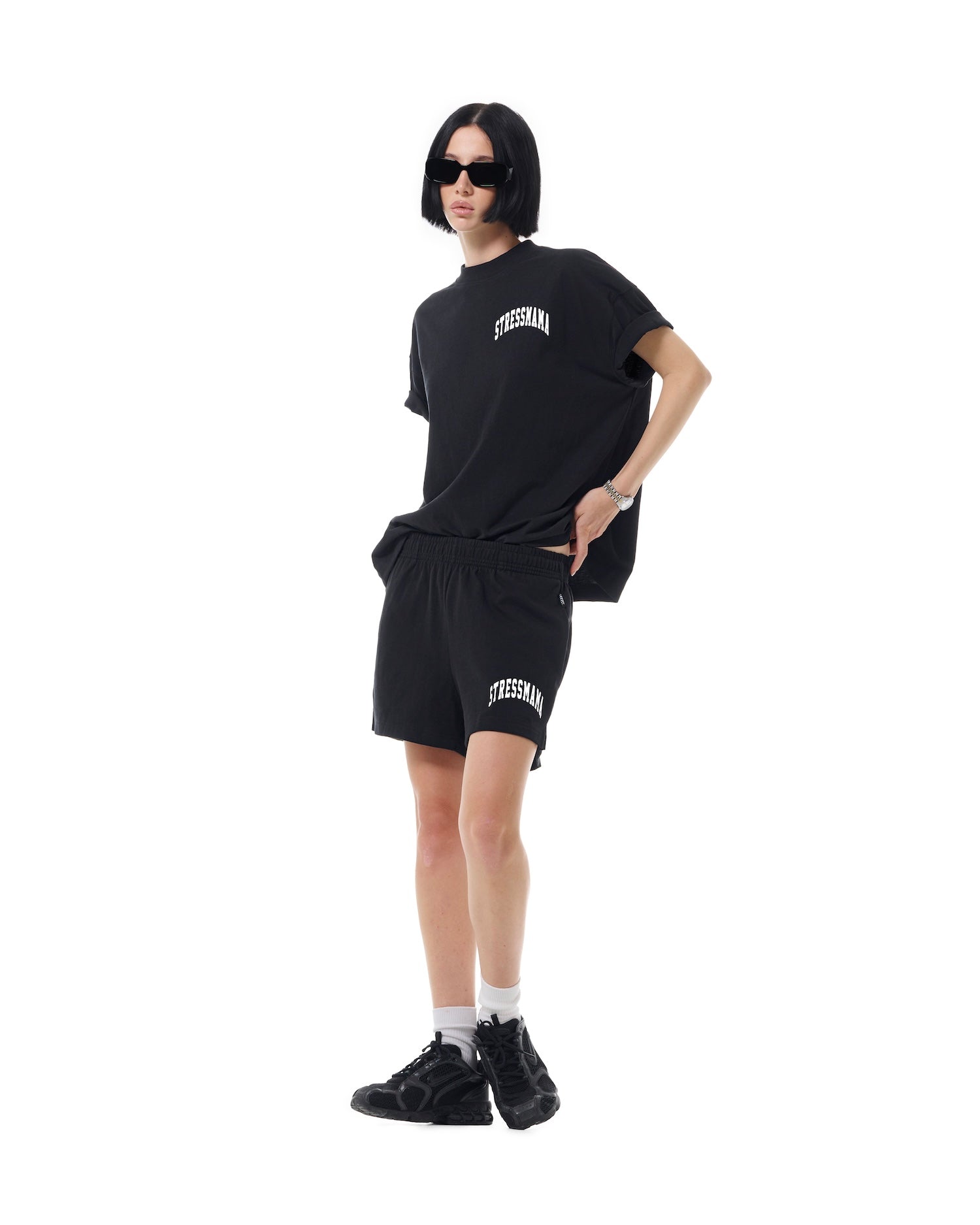 SSMA SPORTS T-SHIRT - BLACK