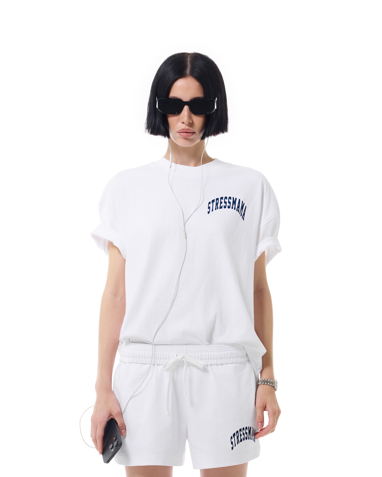 SSMA SPORTS T-SHIRT - WHITE