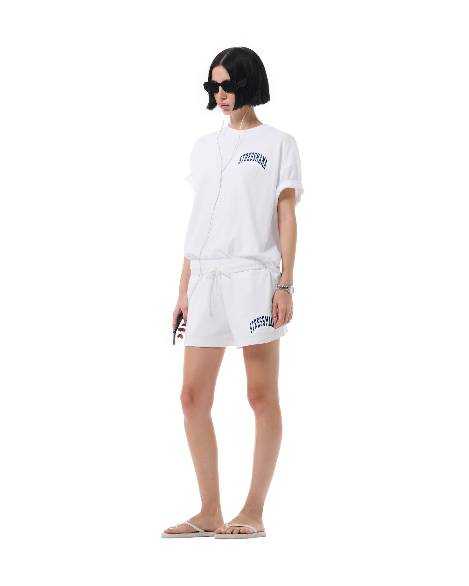 SSMA SPORTS SHORTS - WHITE