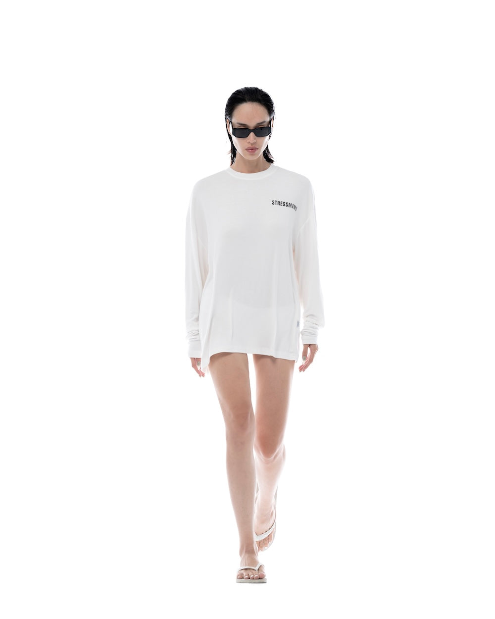 HÔTEL MAMA LONGSLEEVE - WHITE