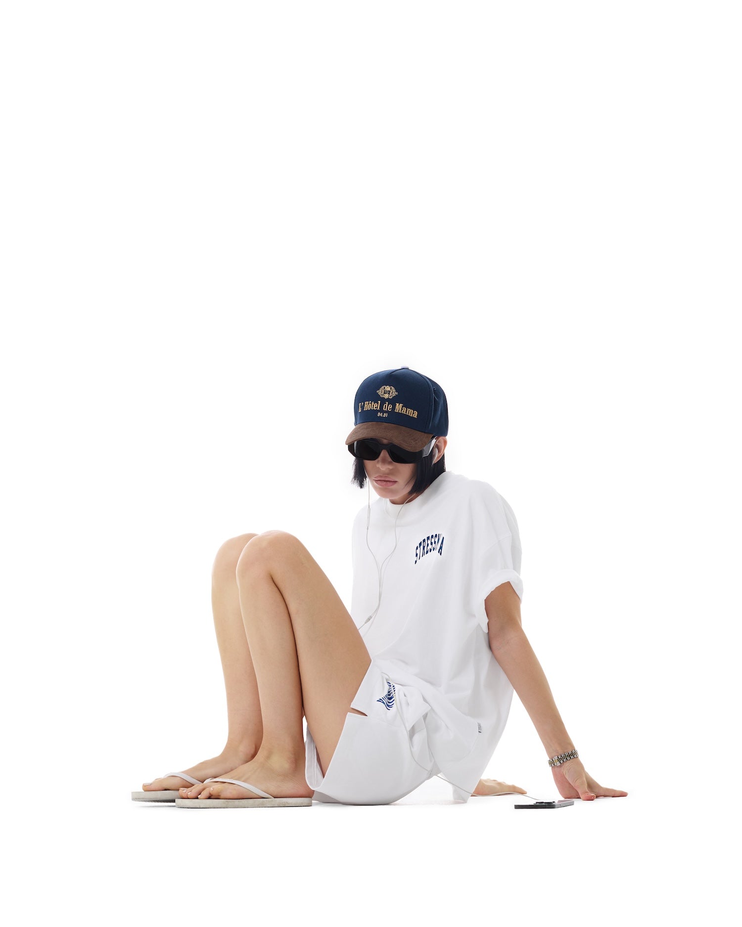 SSMA SPORTS SHORTS - WHITE