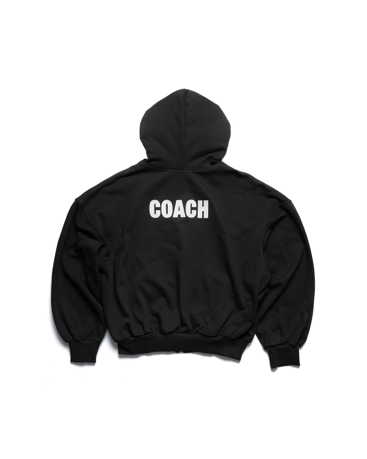 SSMA COACH ZIP HOODIE V2 - BLACK