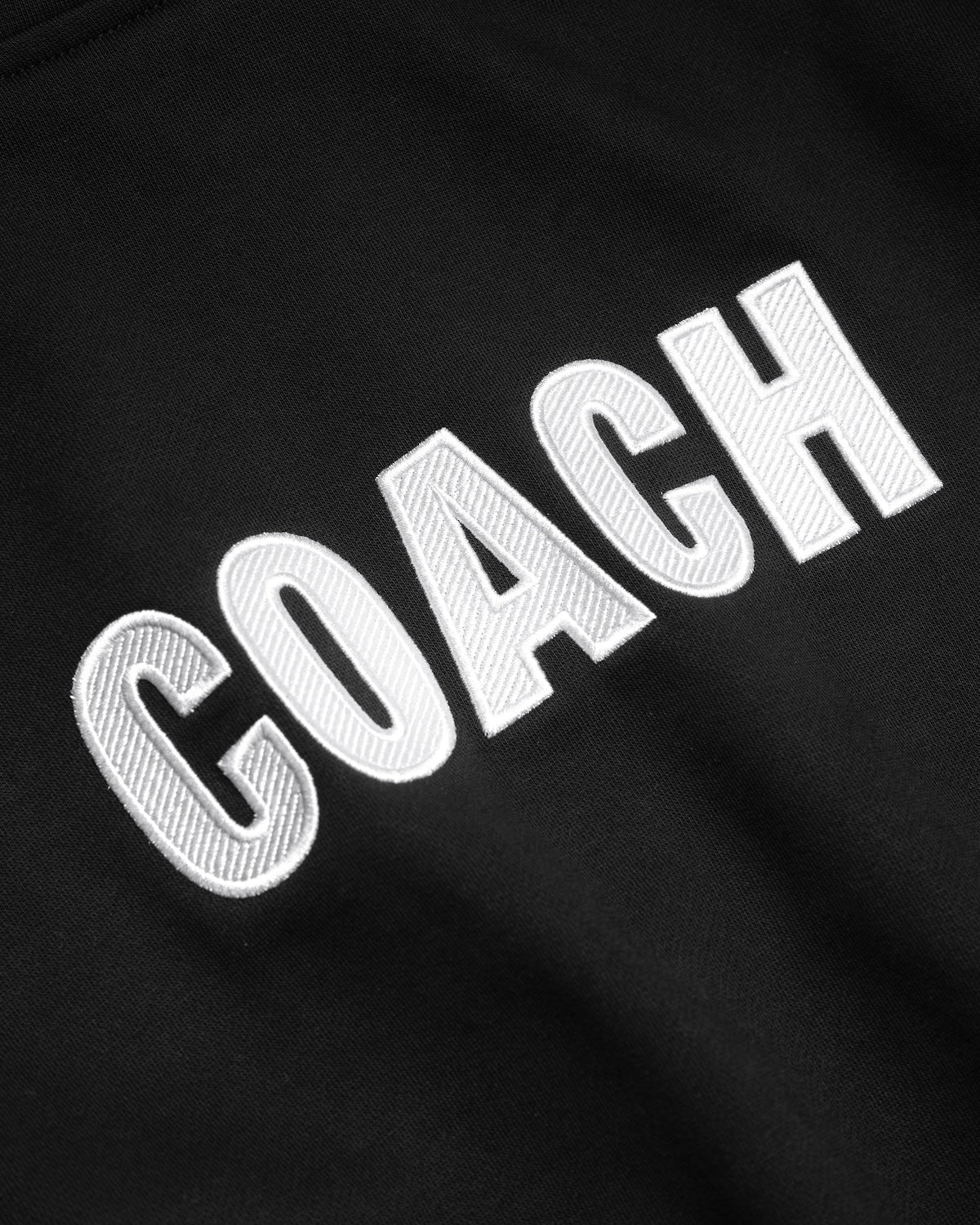 SSMA COACH ZIP HOODIE V2 - BLACK