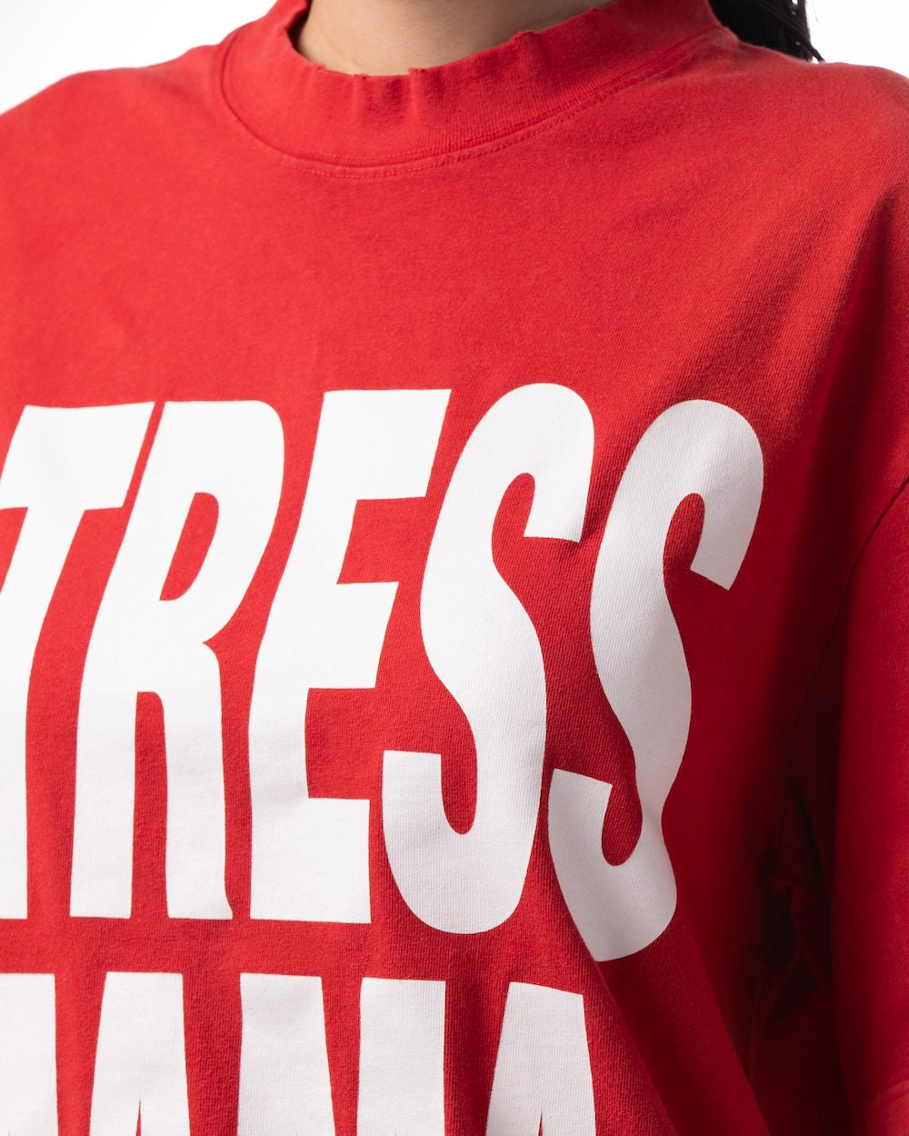 MAMAFIA BASIC WASHED T-SHIRT - RED