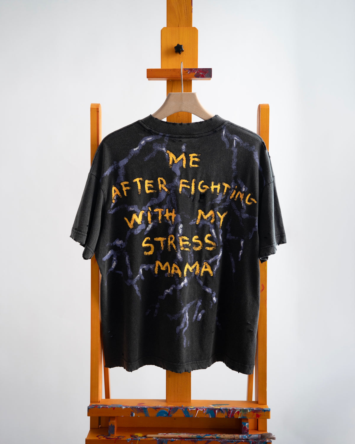 SSMA THUNDER T-SHIRT - BLACK