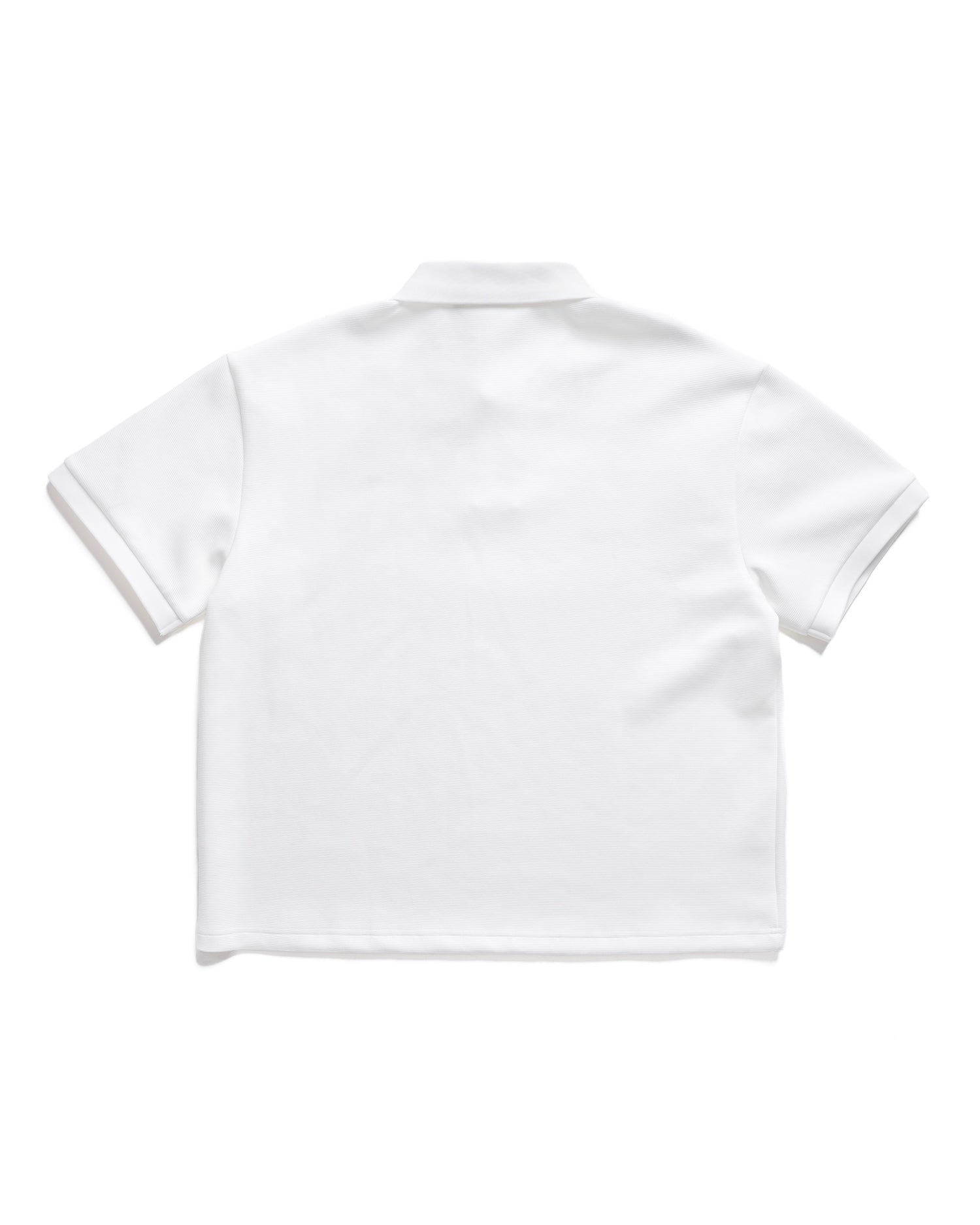 SSMA LOGO POLO T-SHIRT - WHITE