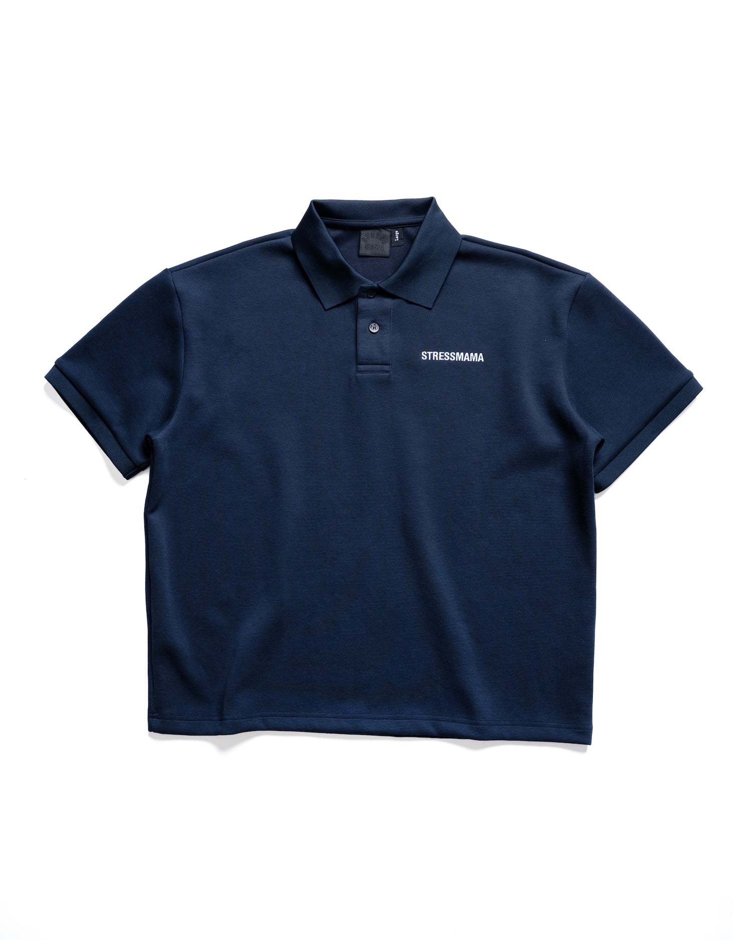 SSMA LOGO POLO T-SHIRT - BLUE