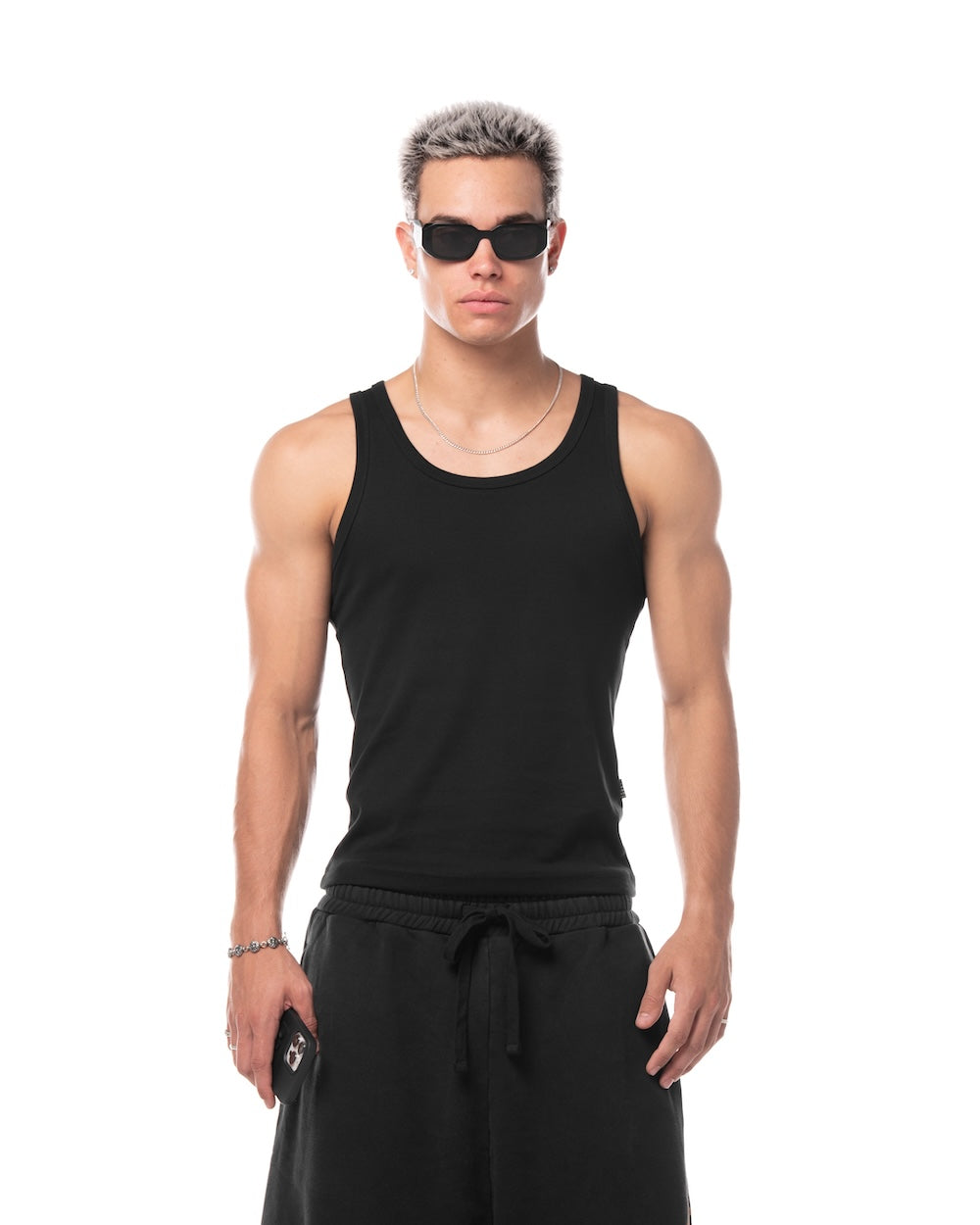 MAMAFIA MEN TANKTOP - BLACK