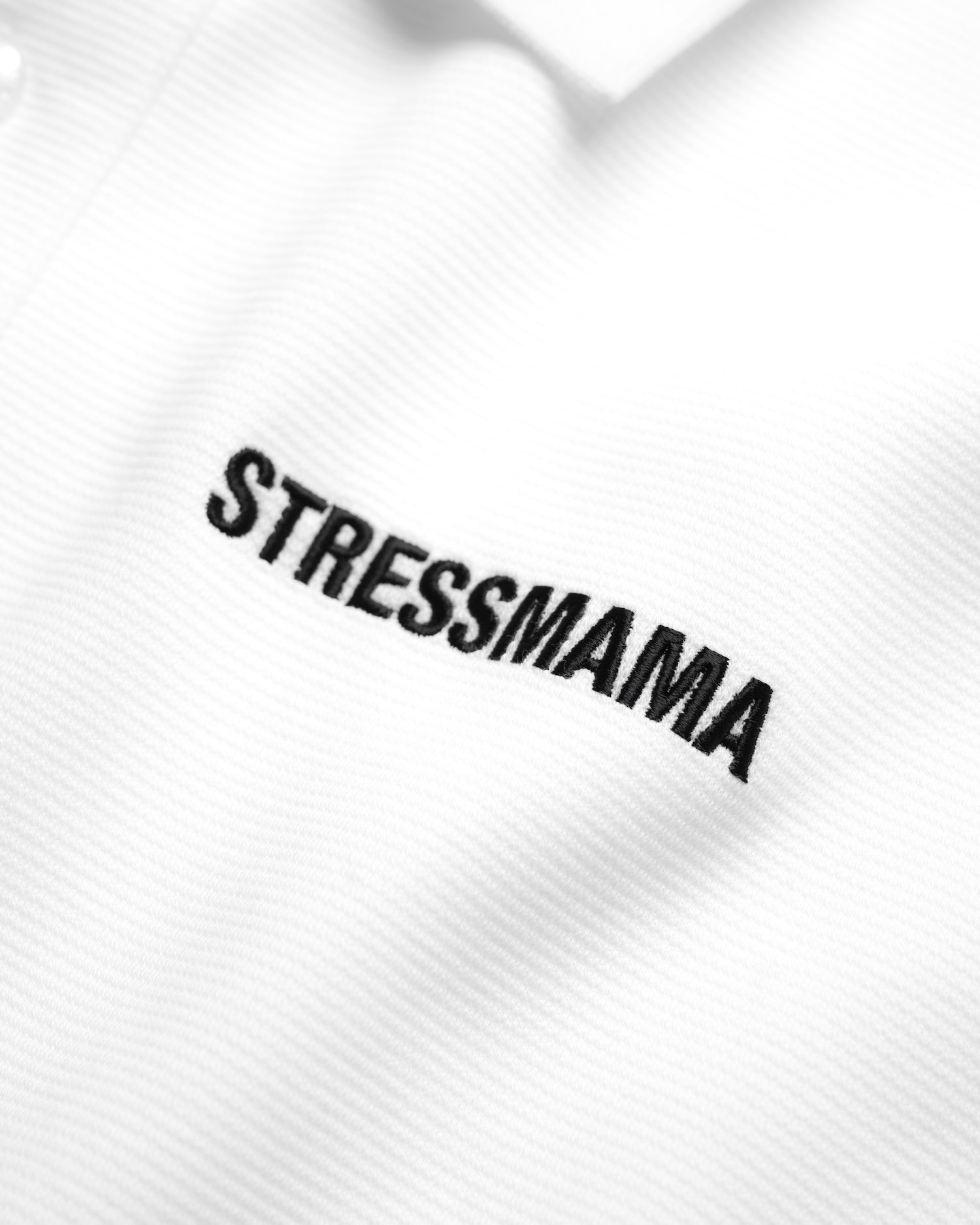 SSMA LOGO POLO T-SHIRT - WHITE