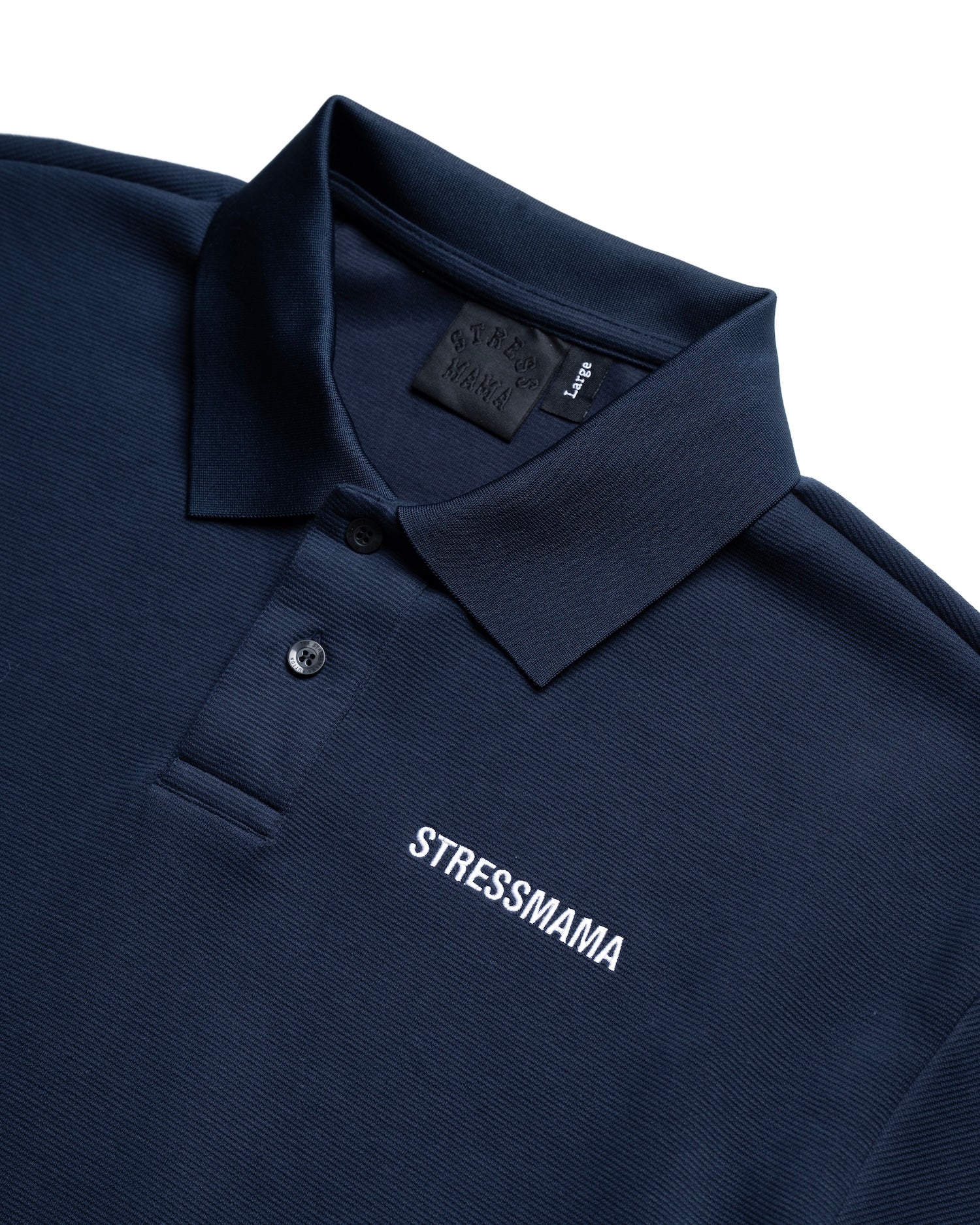 SSMA LOGO POLO T-SHIRT - BLUE