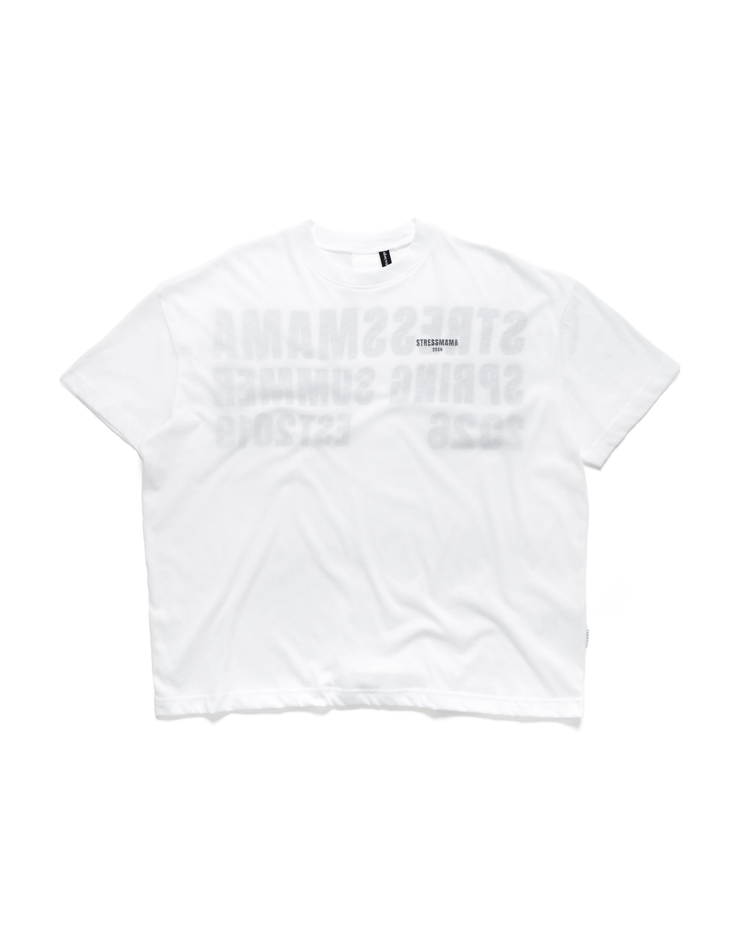 SS26 SHEER T-SHIRT - WHITE