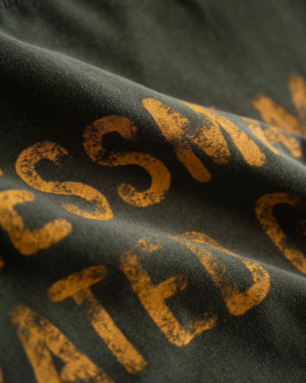 SSMA CURATED WASHED T-SHIRT - GREEN