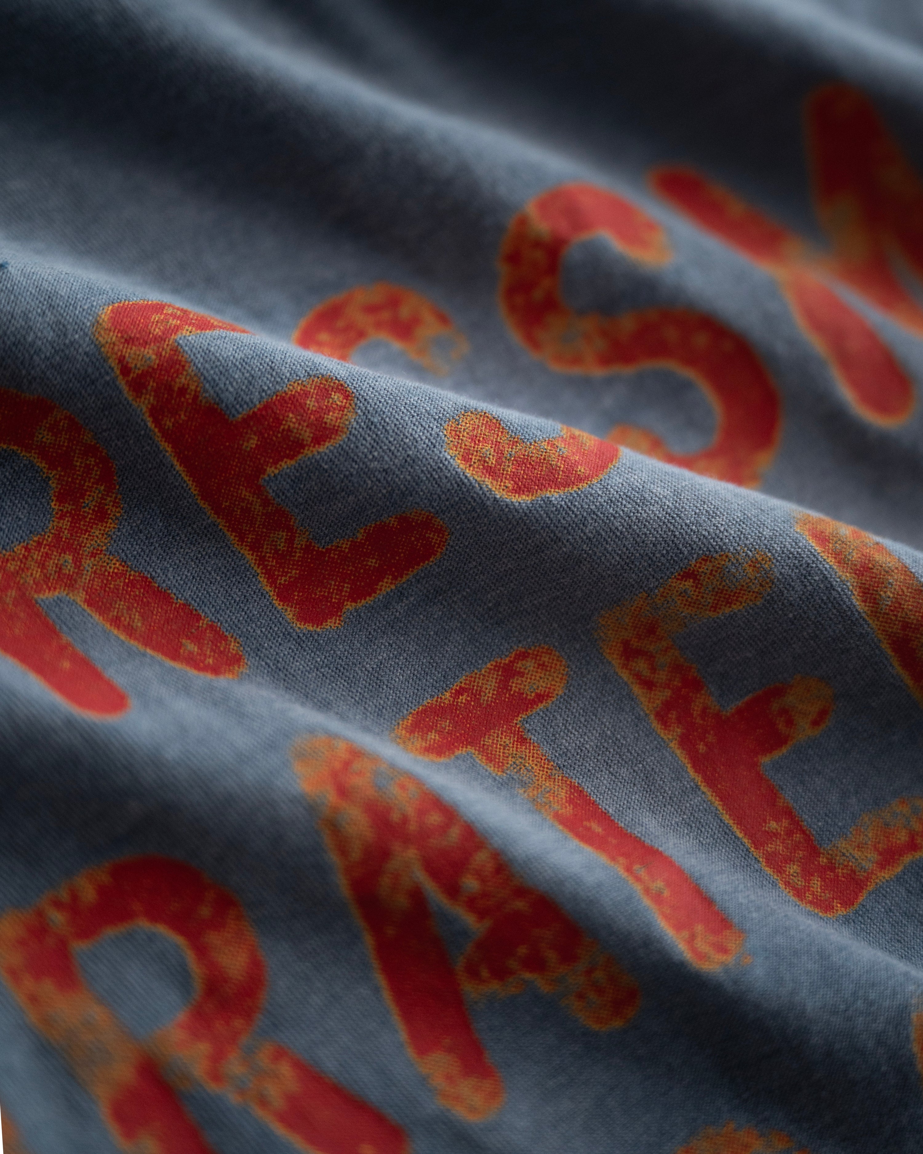 SSMA CURATED WASHED T-SHIRT - BLUE