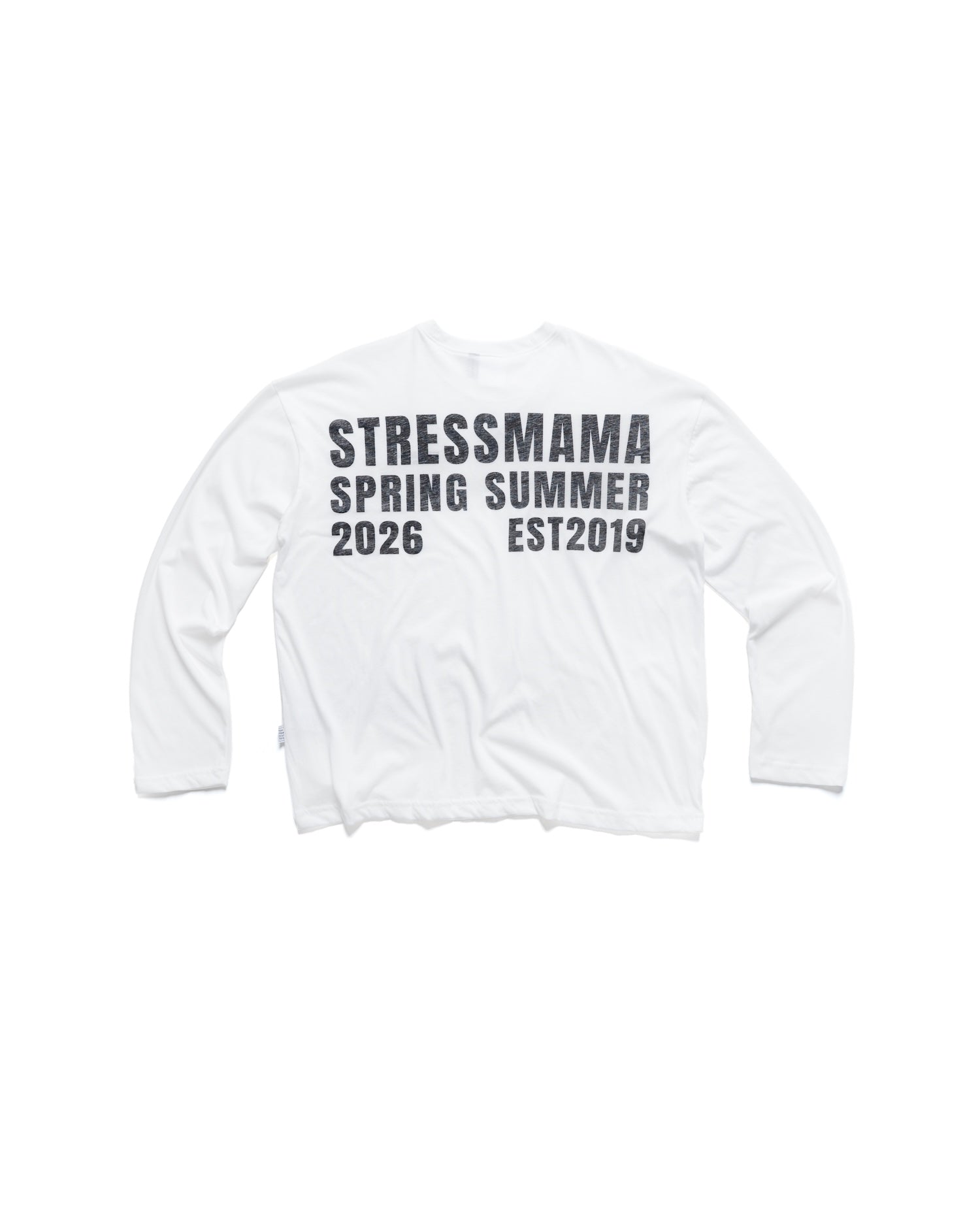 SS26 SHEER LONGSLEEVE - WHITE