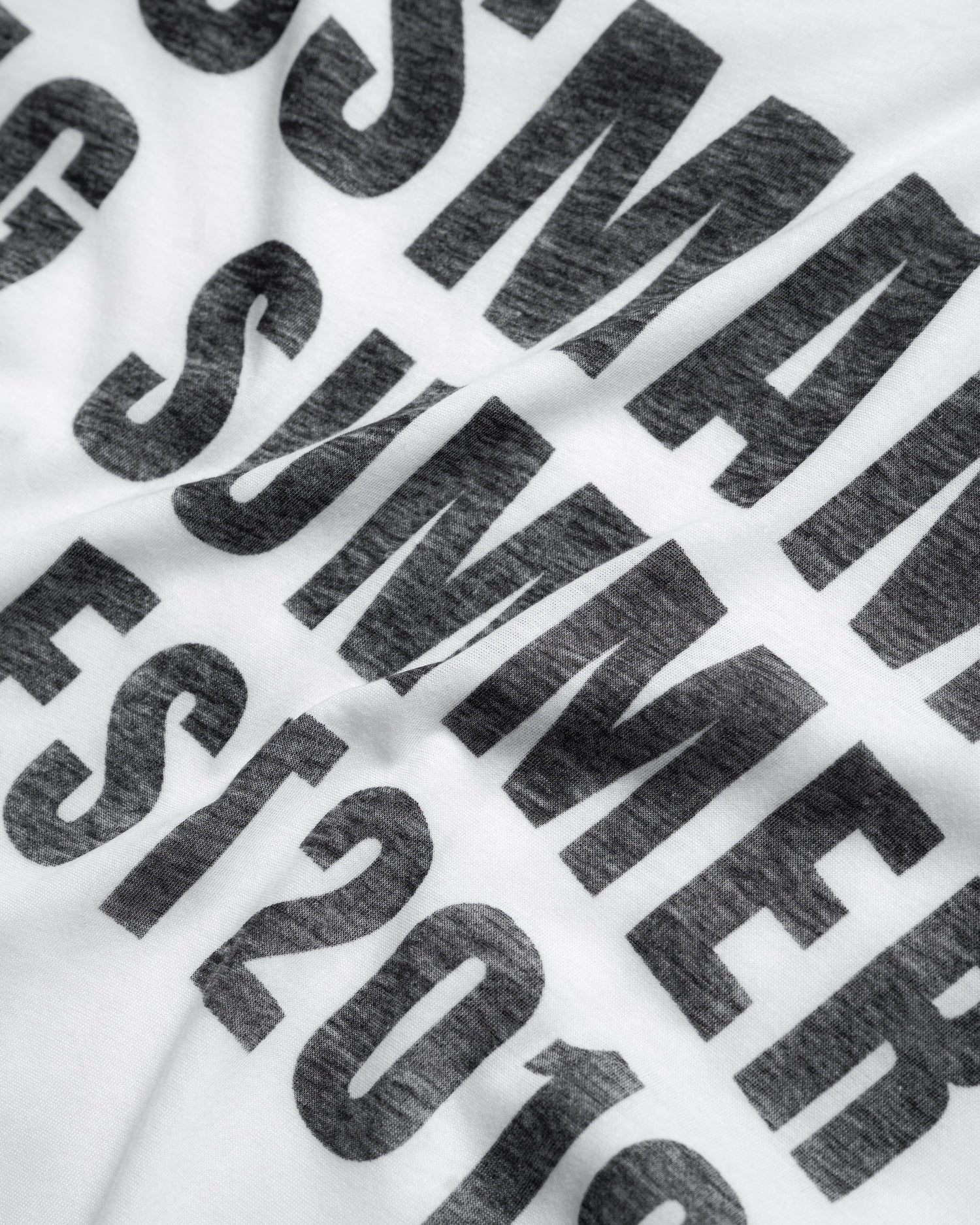 SS26 SHEER T-SHIRT - WHITE