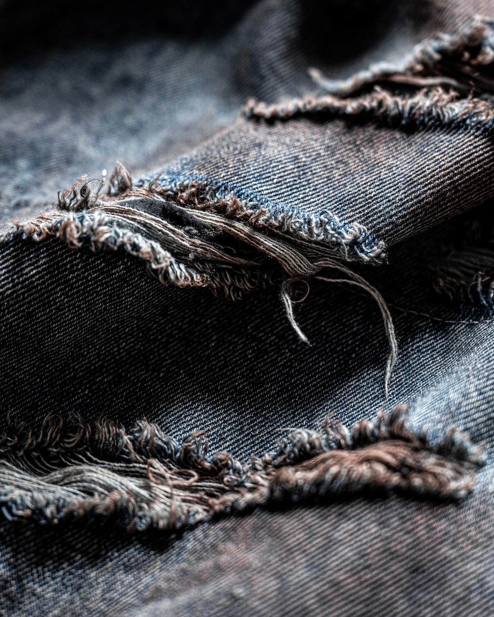 HOLIDAY24 DESTROYED JEANS - BLUE – STRESSMAMA