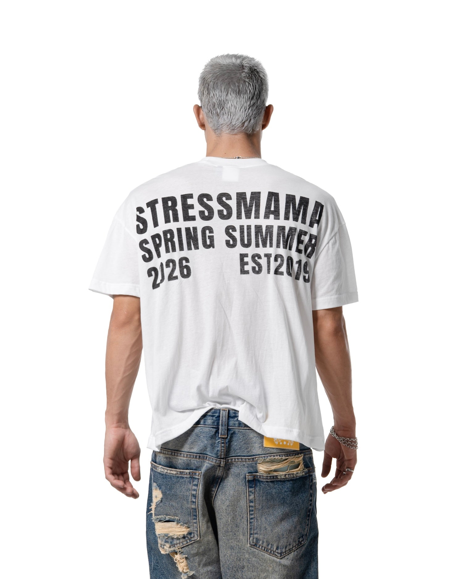 SS26 SHEER T-SHIRT - WHITE