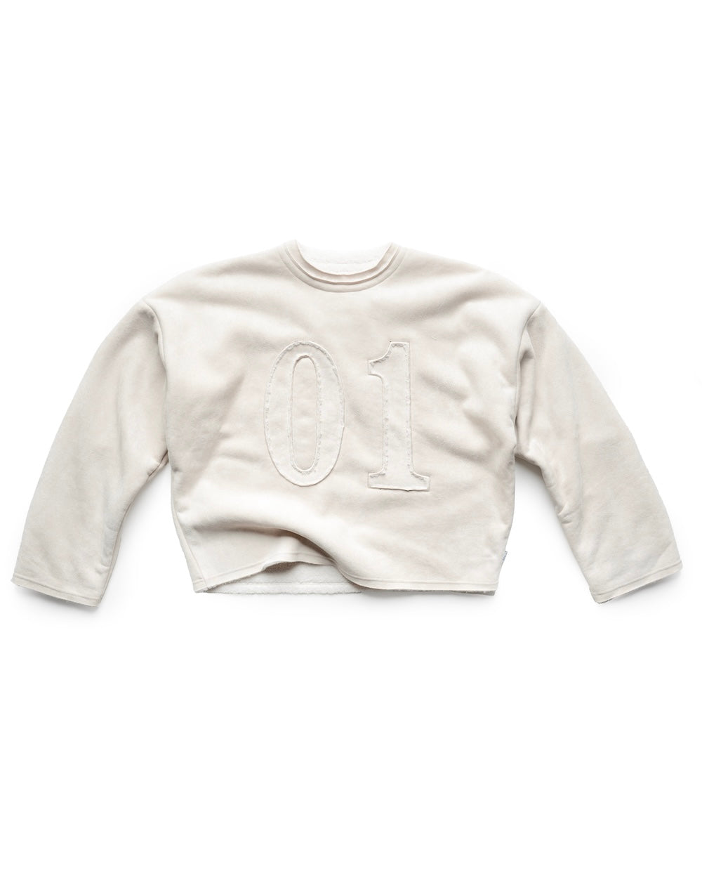 HOLIDAY24 INSIDE-OUT SWEATER - BEIGE