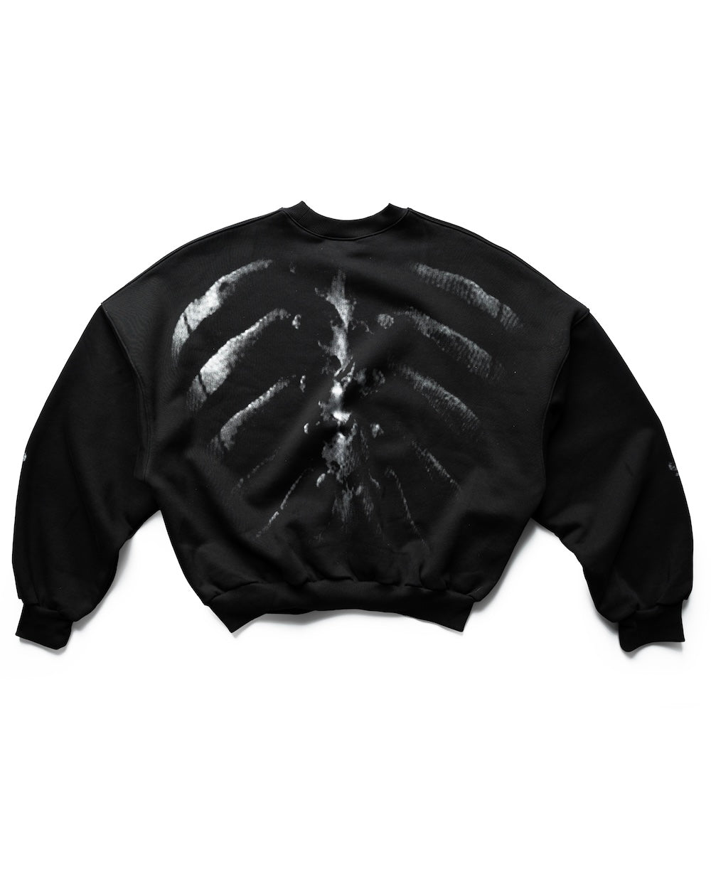 HOLIDAY24 BONE SWEATER - BLACK