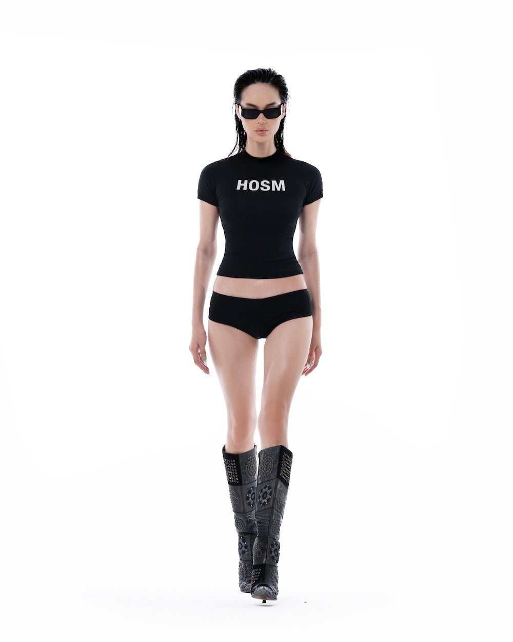 HOSM BABY TEE - BLACK