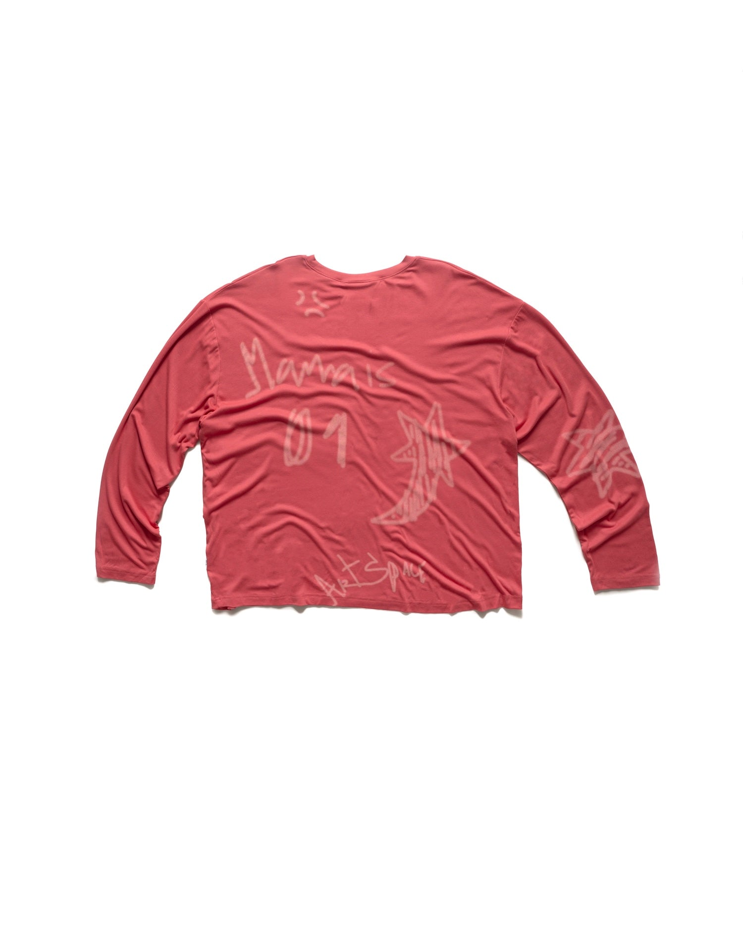 SSMA SKETCH LONGSLEEVE - RED