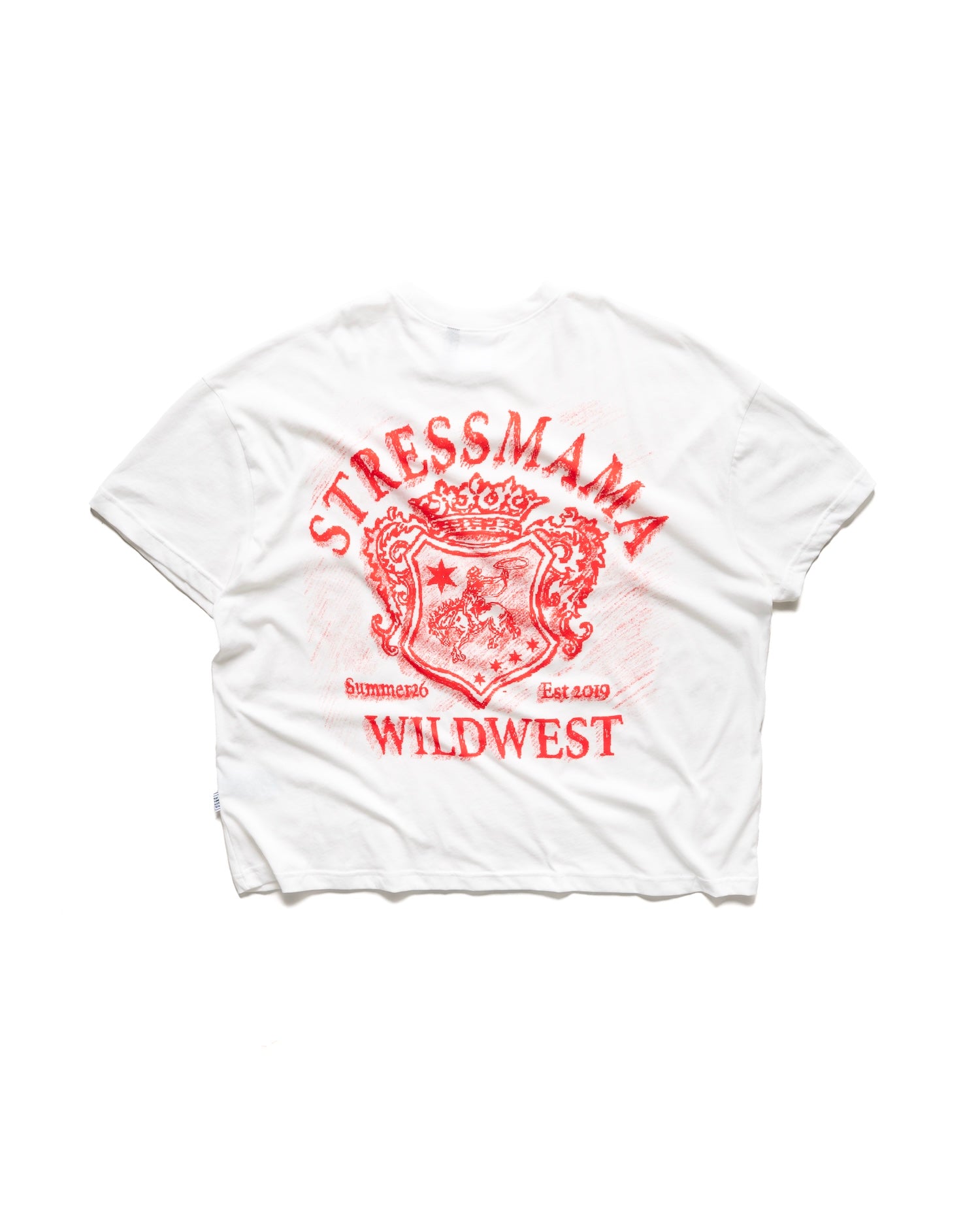 SSMA WILDWEST T-SHIRT - RED
