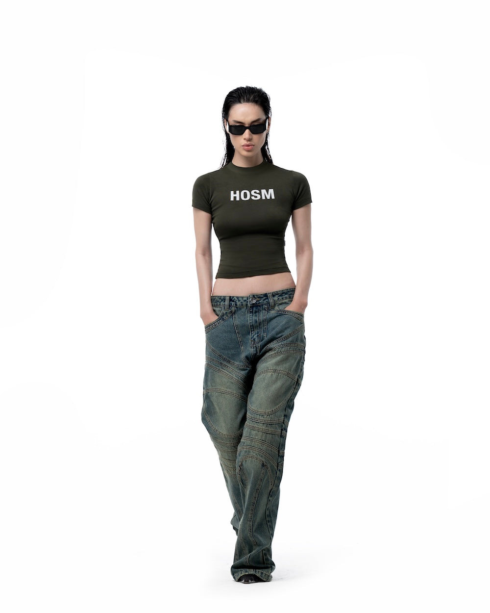 HOSM BABY TEE - GREEN