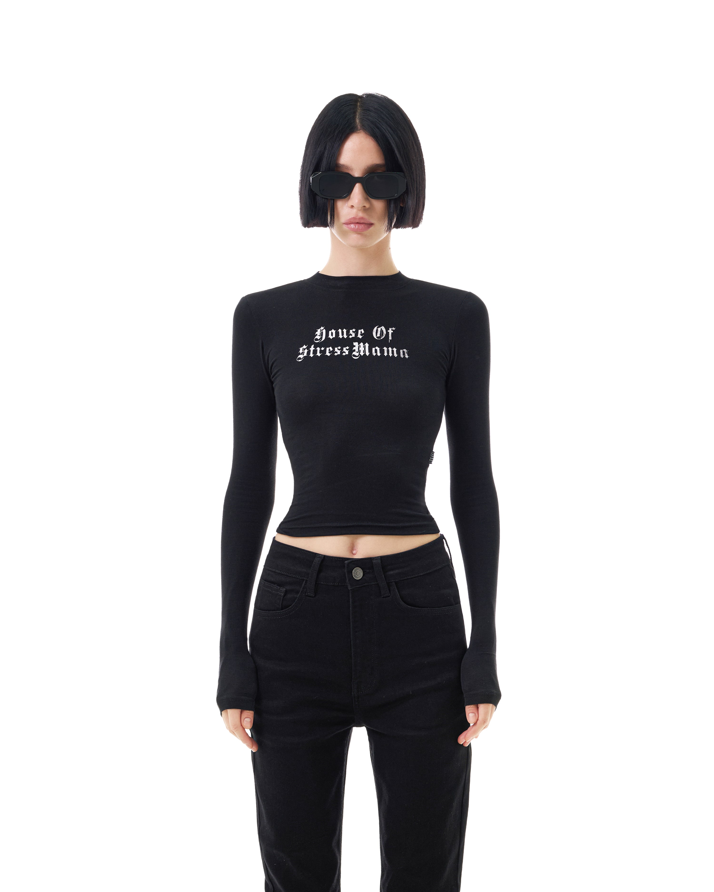 FW25 SLIM-FIT LONGSLEEVE - BLACK