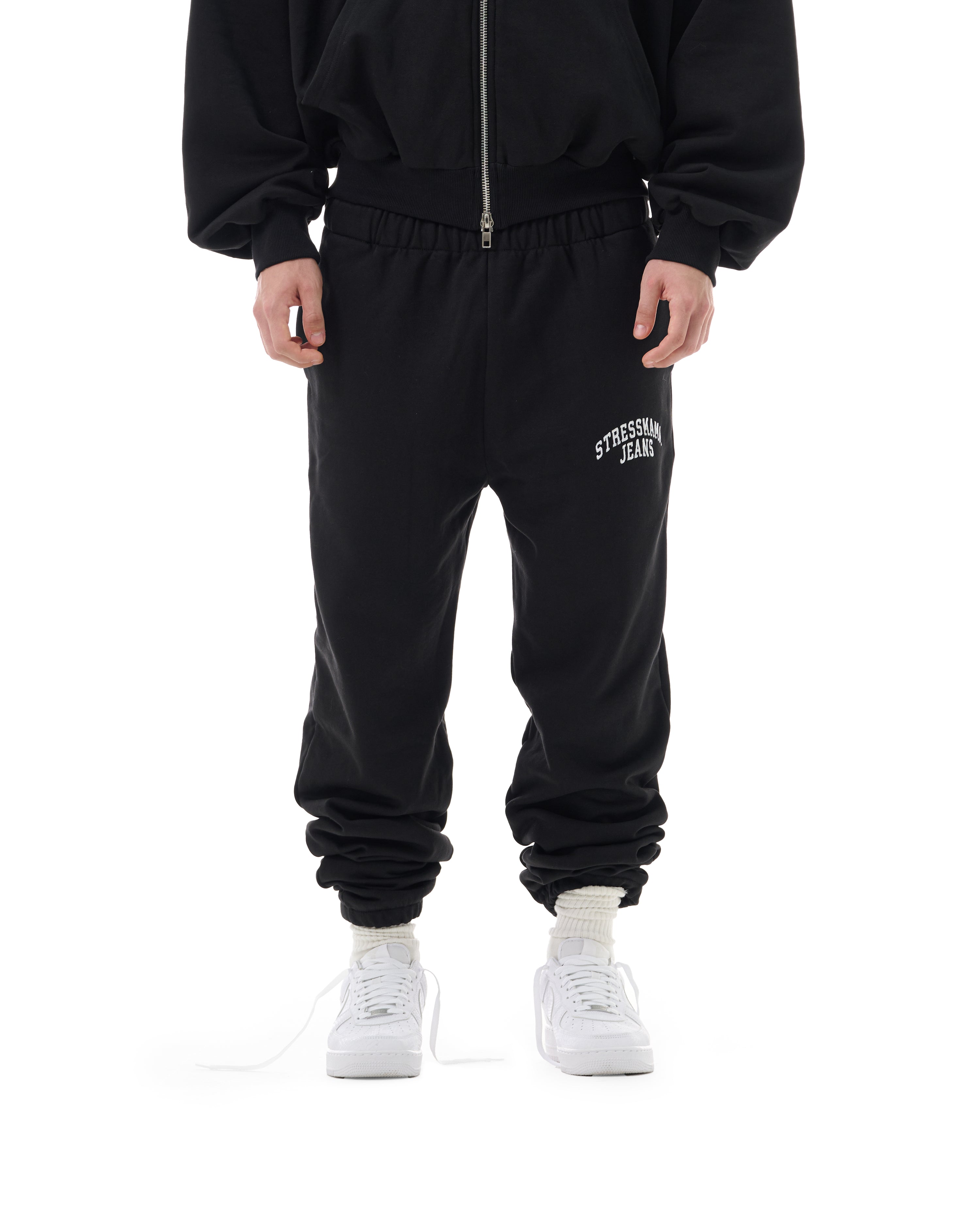FW25 SSMA JEANS SWEAT PANTS - BLACK