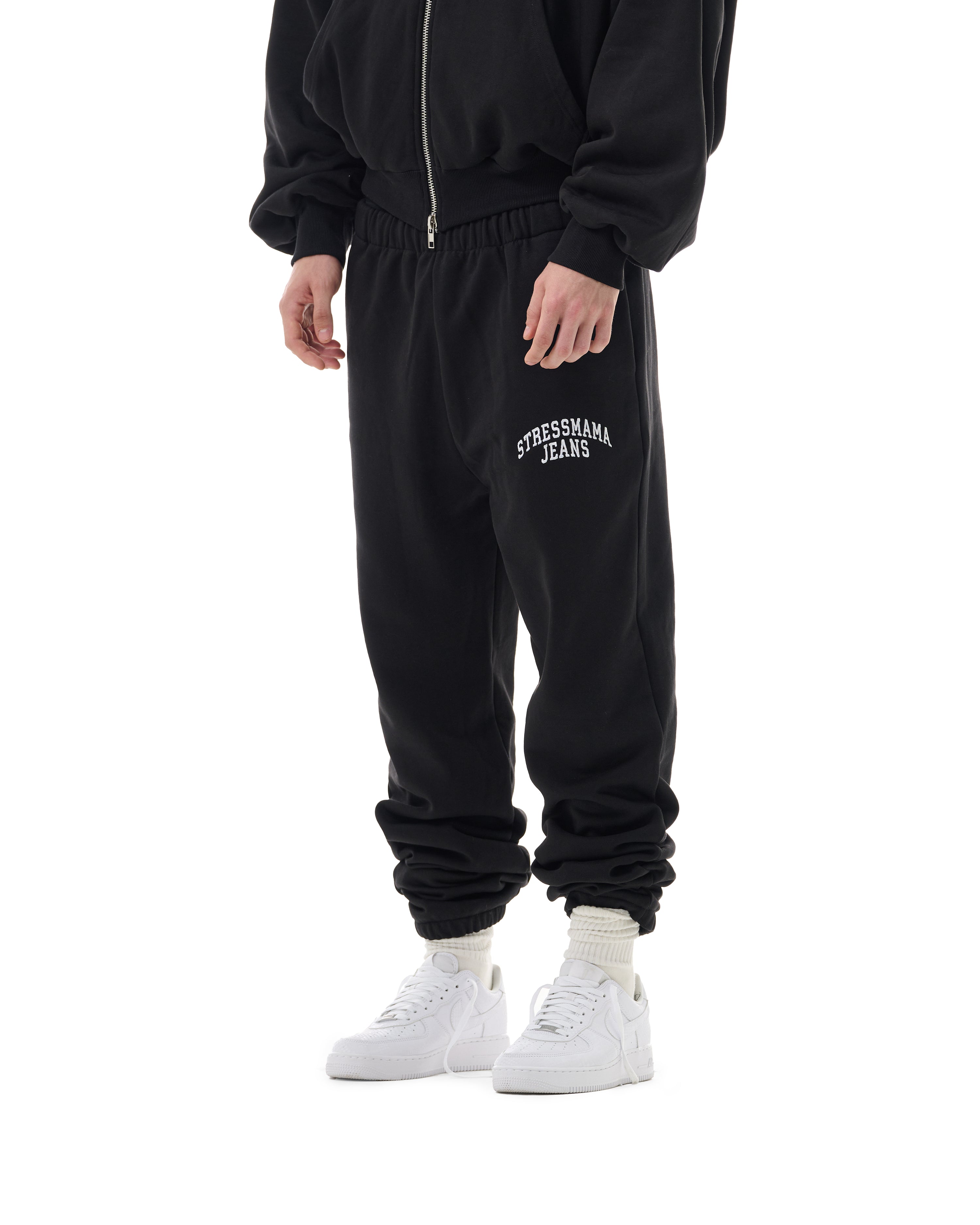 FW25 SSMA JEANS SWEAT PANTS - BLACK