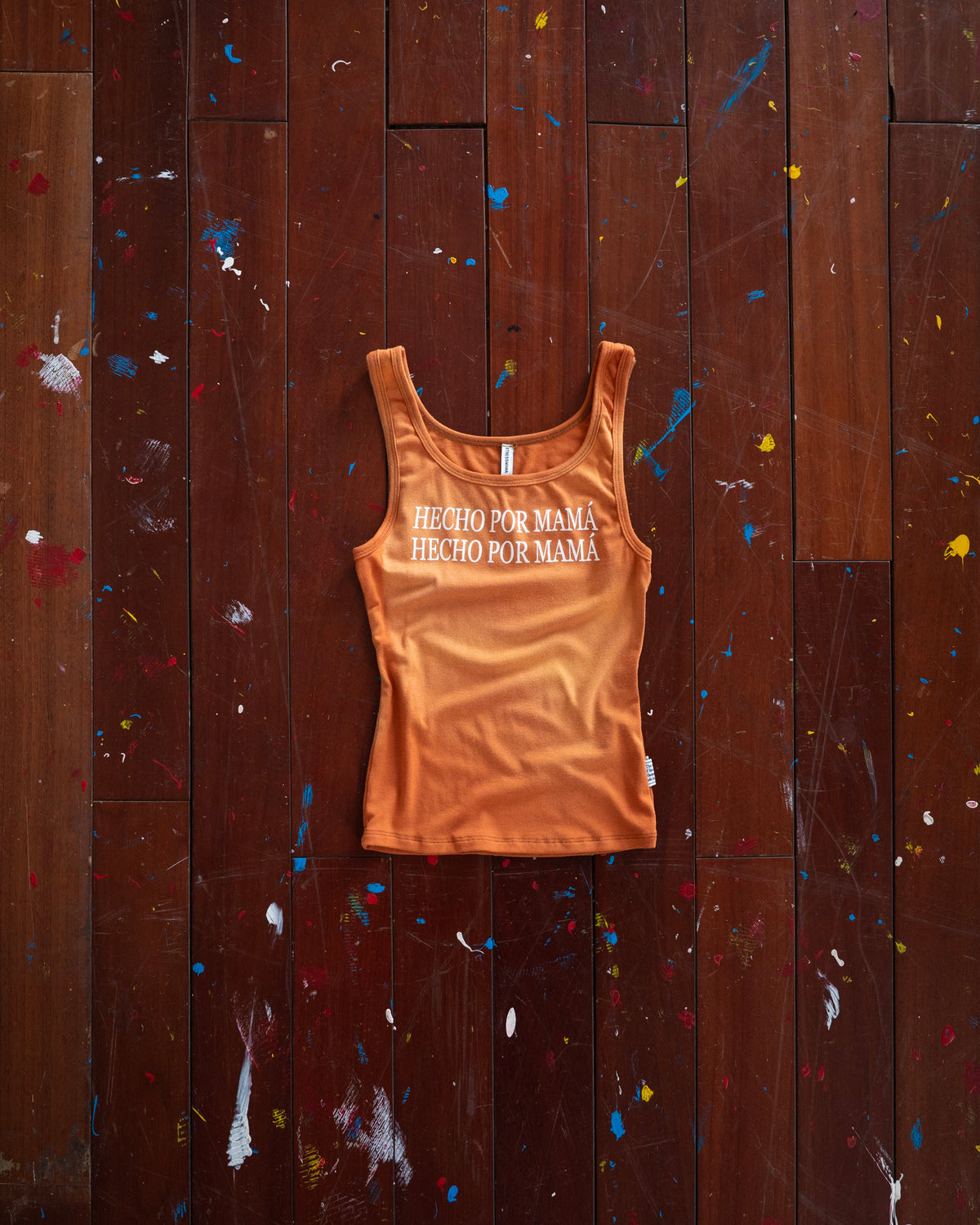SSMA HECHO POR MAMÁ TANKTOP - ORANGE